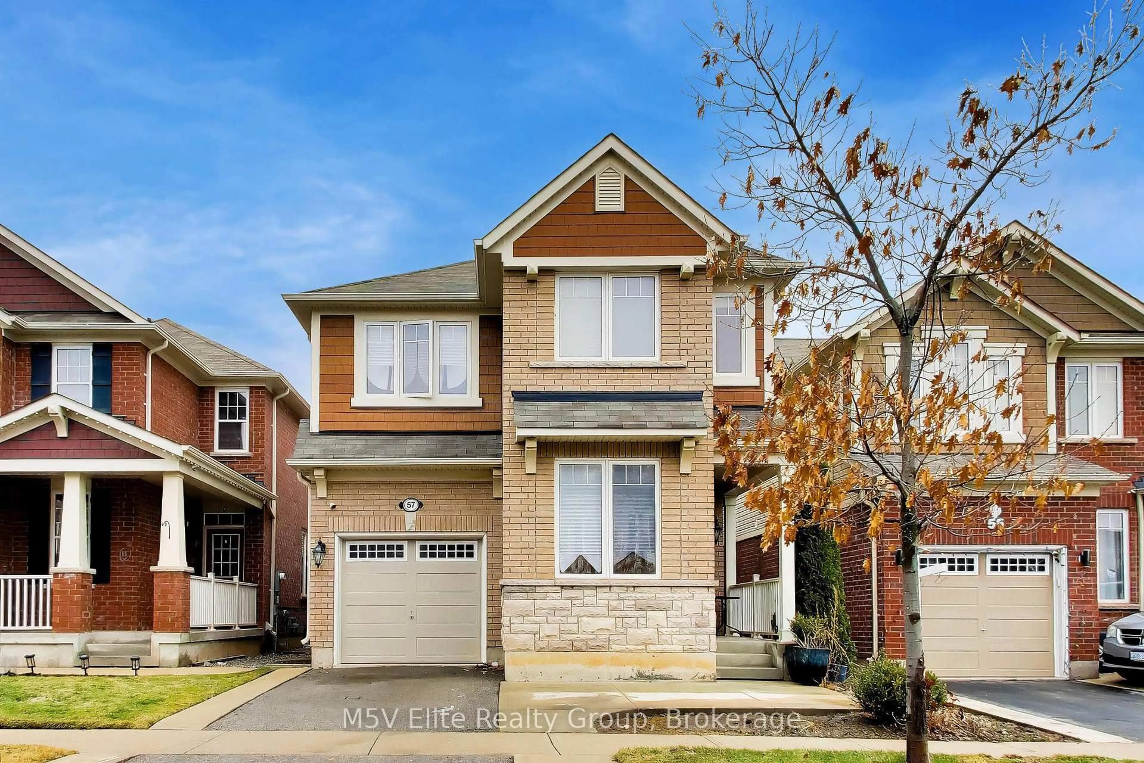 Home with brick exterior material, street for 57 Agricola Rd, Brampton Ontario L7A 0S5
