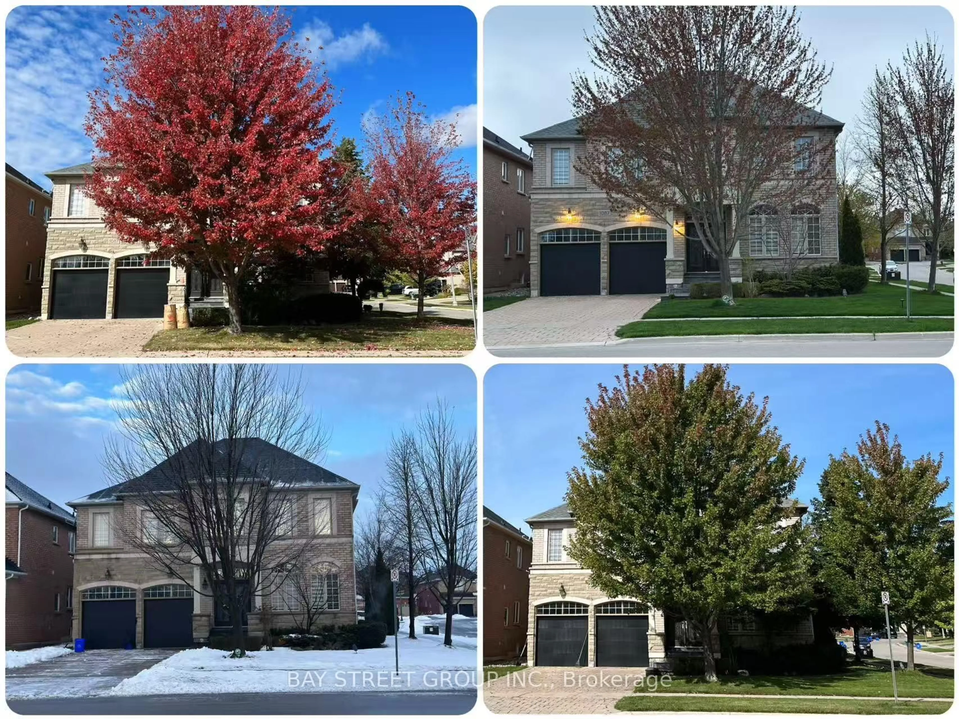 A pic from outside/outdoor area/front of a property/back of a property/a pic from drone, street for 1087 Kestell Blvd, Oakville Ontario L6H 7M5