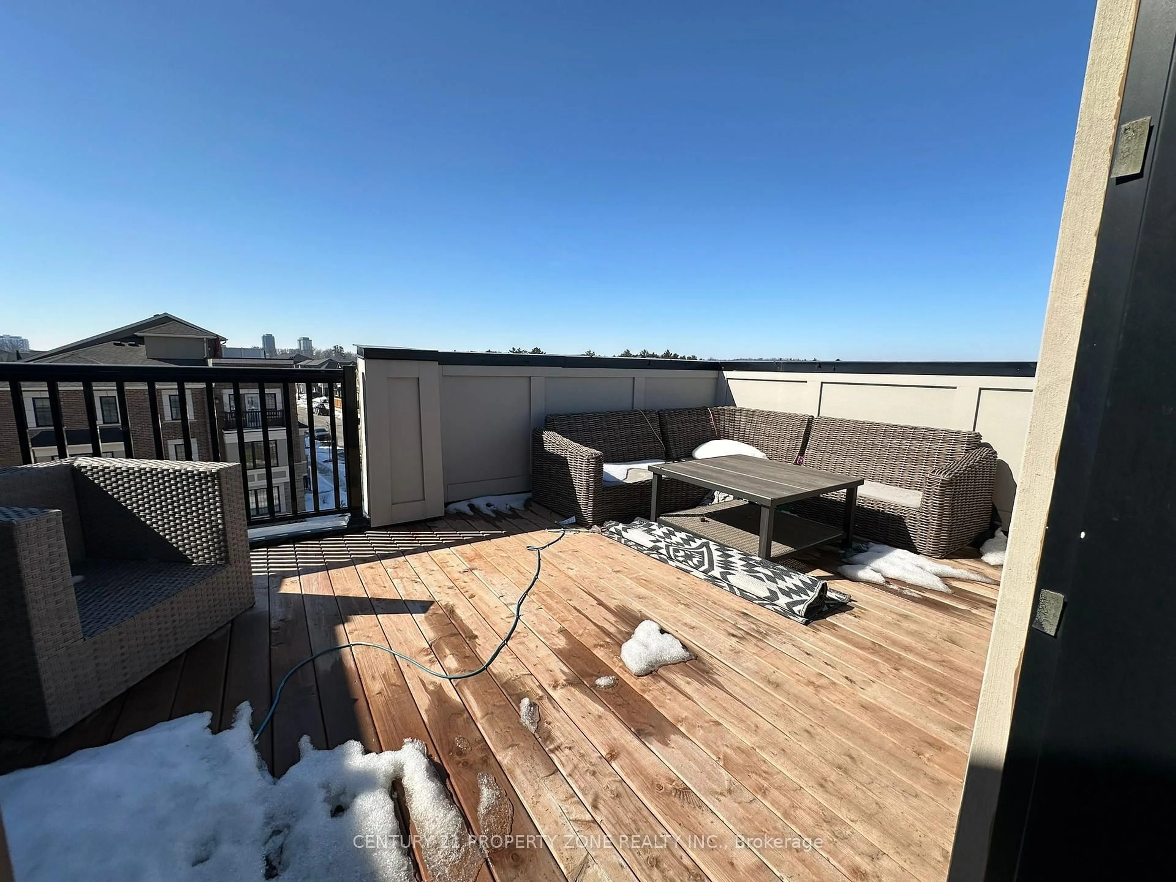 Balcony in the apartment, unknown for 1216 Wheat Boom Dr, Oakville Ontario L6H 7W4