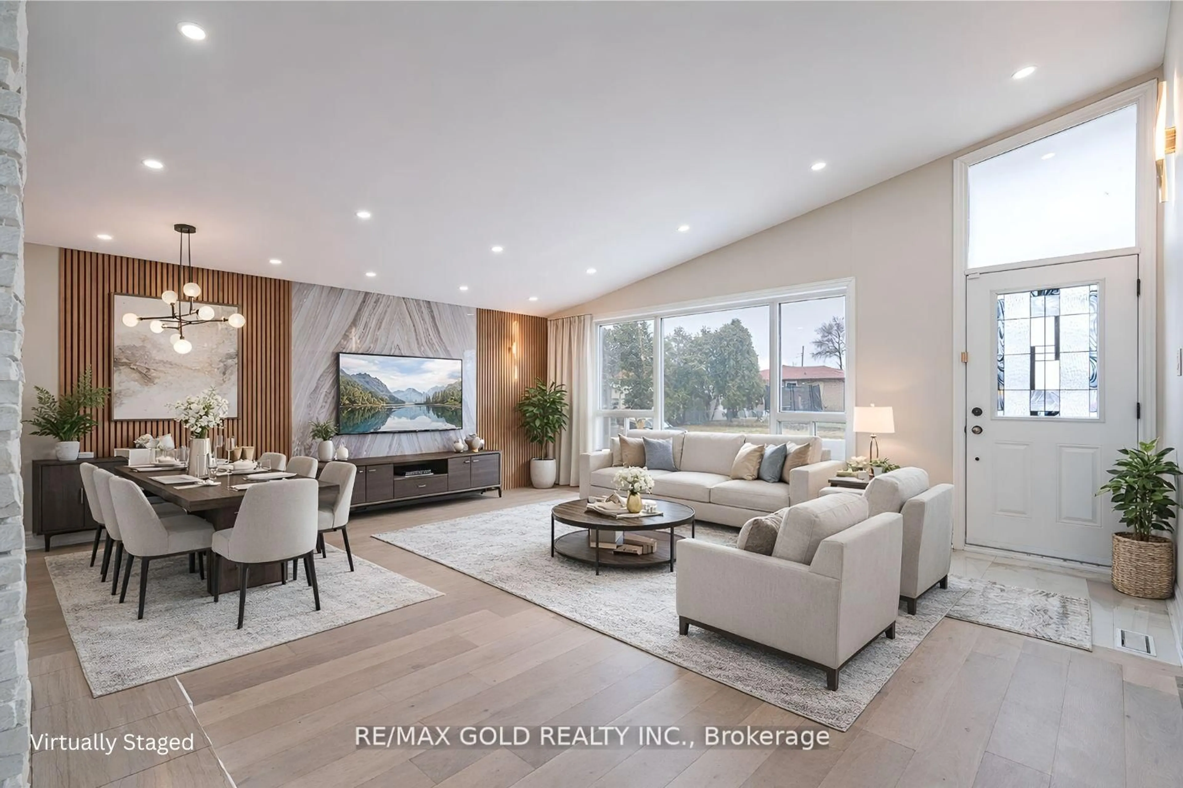 Living room with furniture, unknown for 15 Athlone Ave, Brampton Ontario L6T 2N5