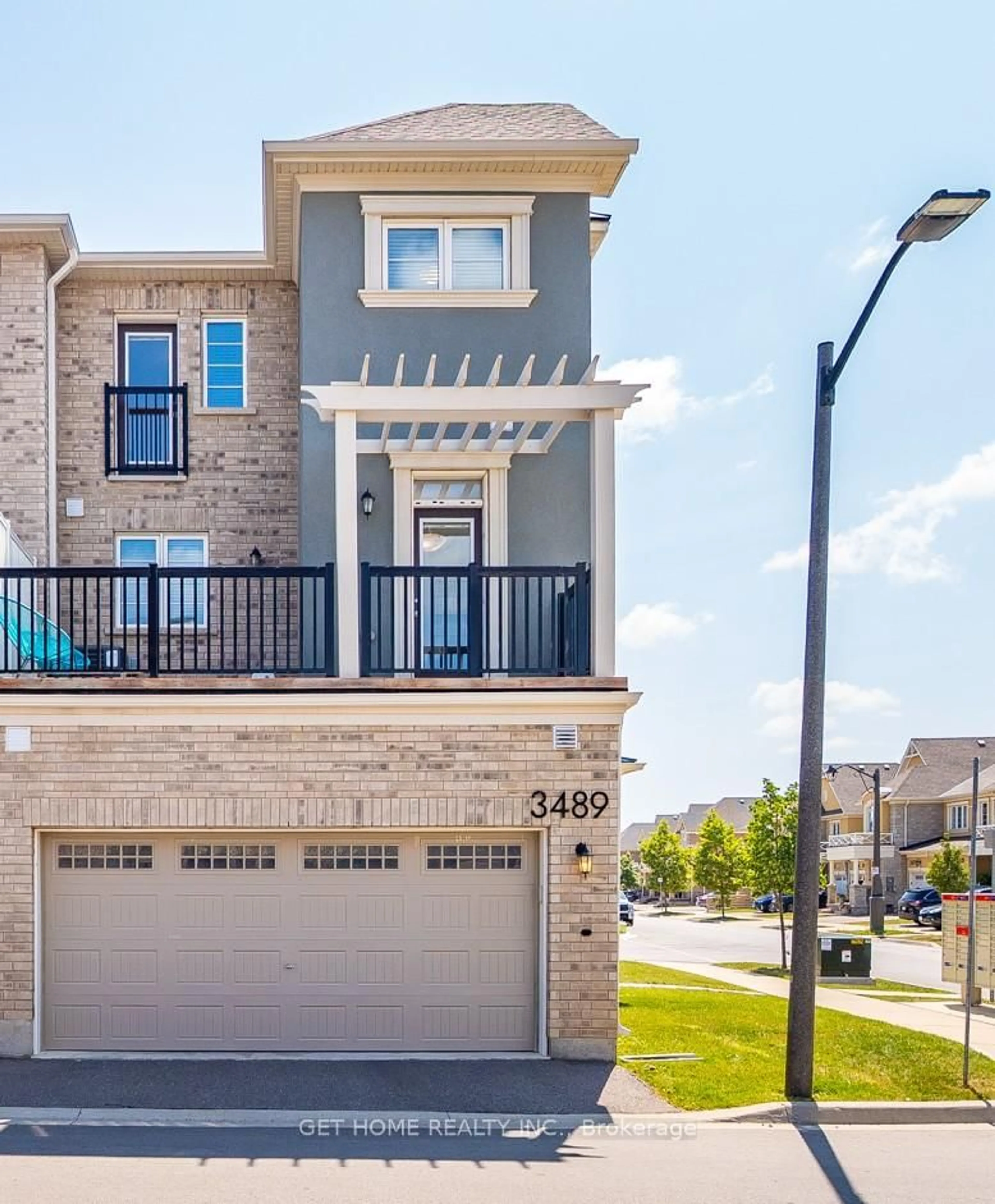 Home with brick exterior material, street for 3489 Vernon Powell Dr, Oakville Ontario L6H 0X8