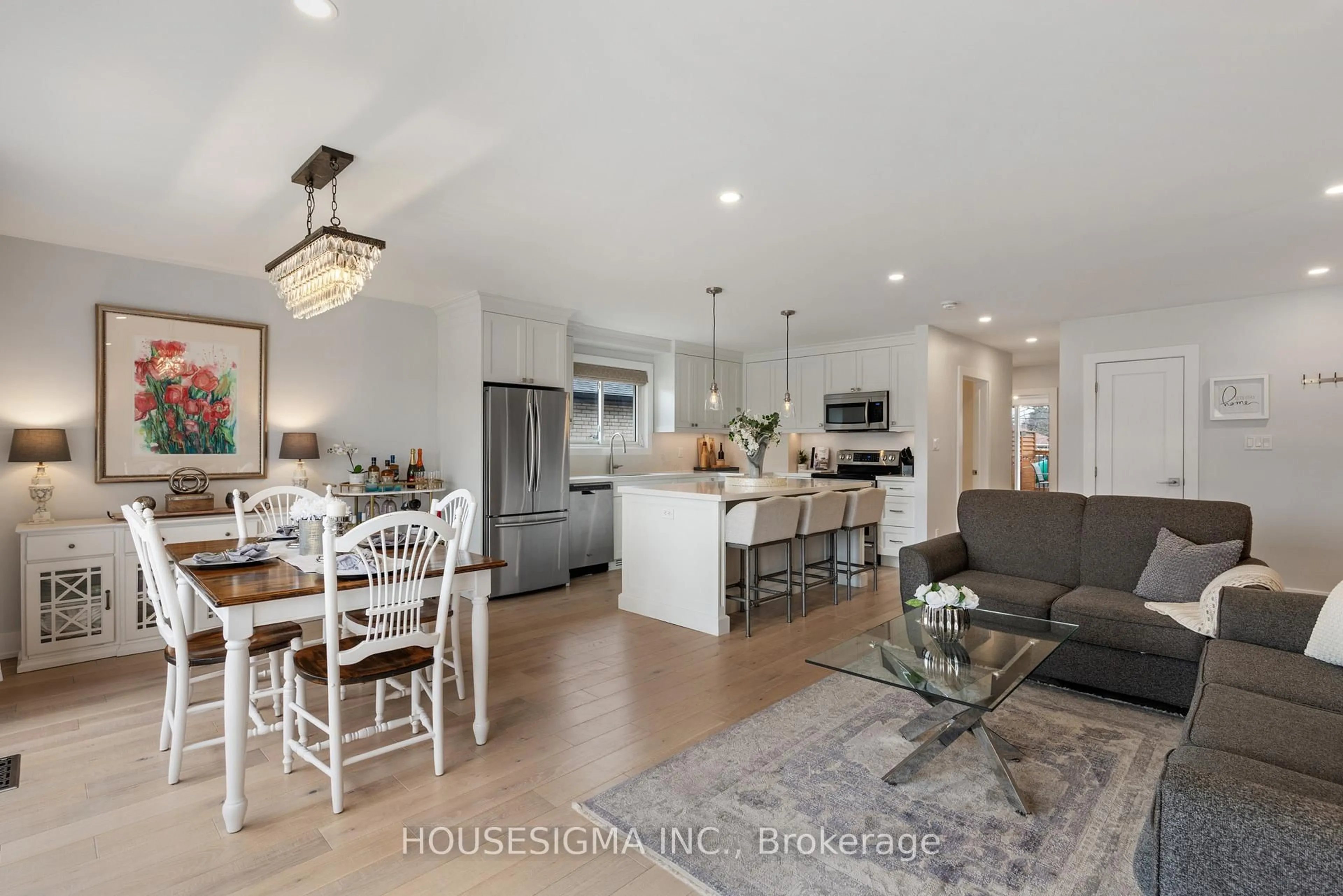 Open concept kitchen, unknown for 11 Tynevale Dr, Toronto Ontario M9R 2B3