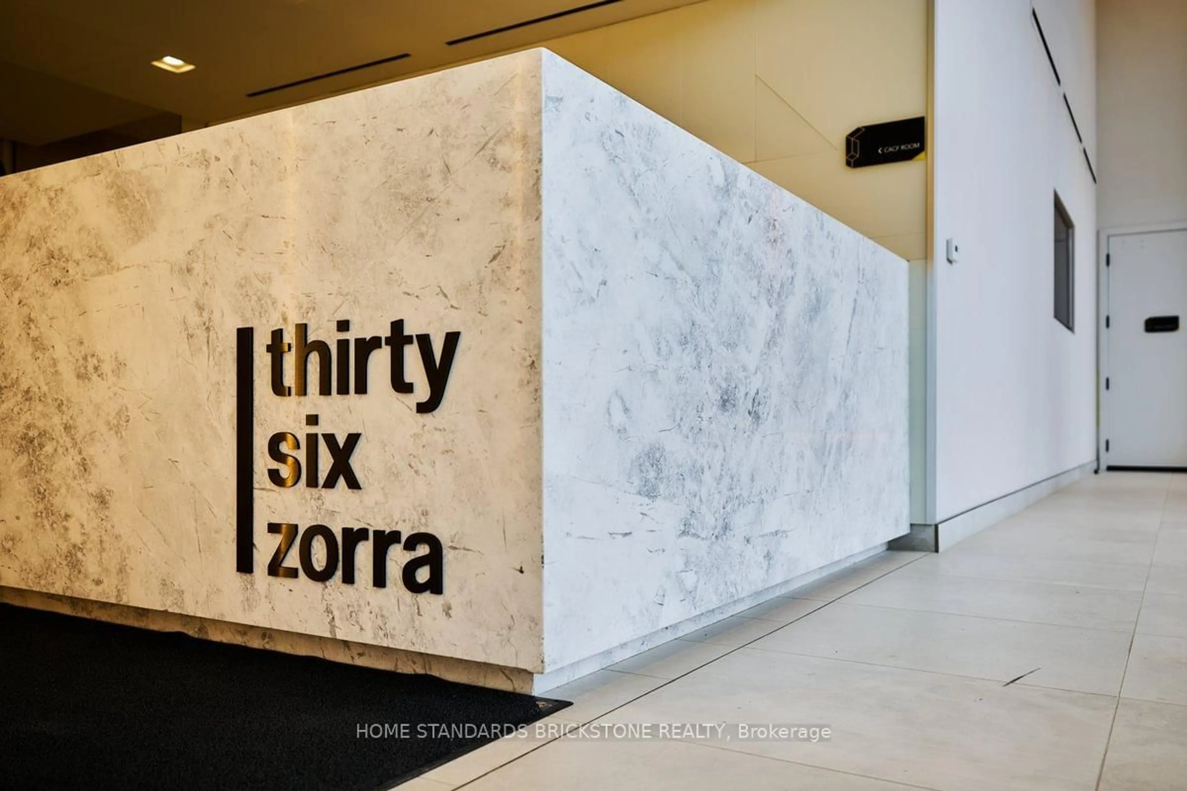 Lobby for 36 Zorra St #3203, Toronto Ontario M8Z 0G5