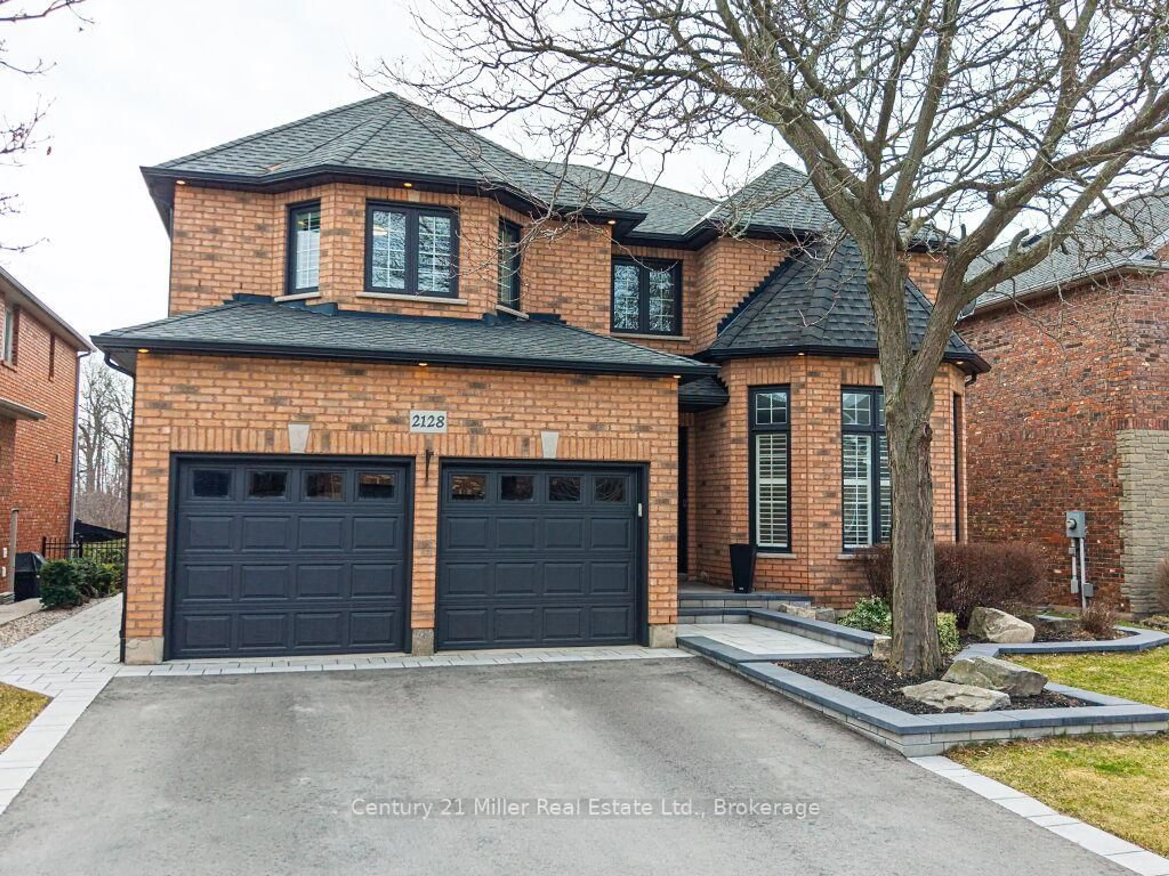 Home with brick exterior material, street for 2128 Arbourview Dr, Oakville Ontario L6M 3N9