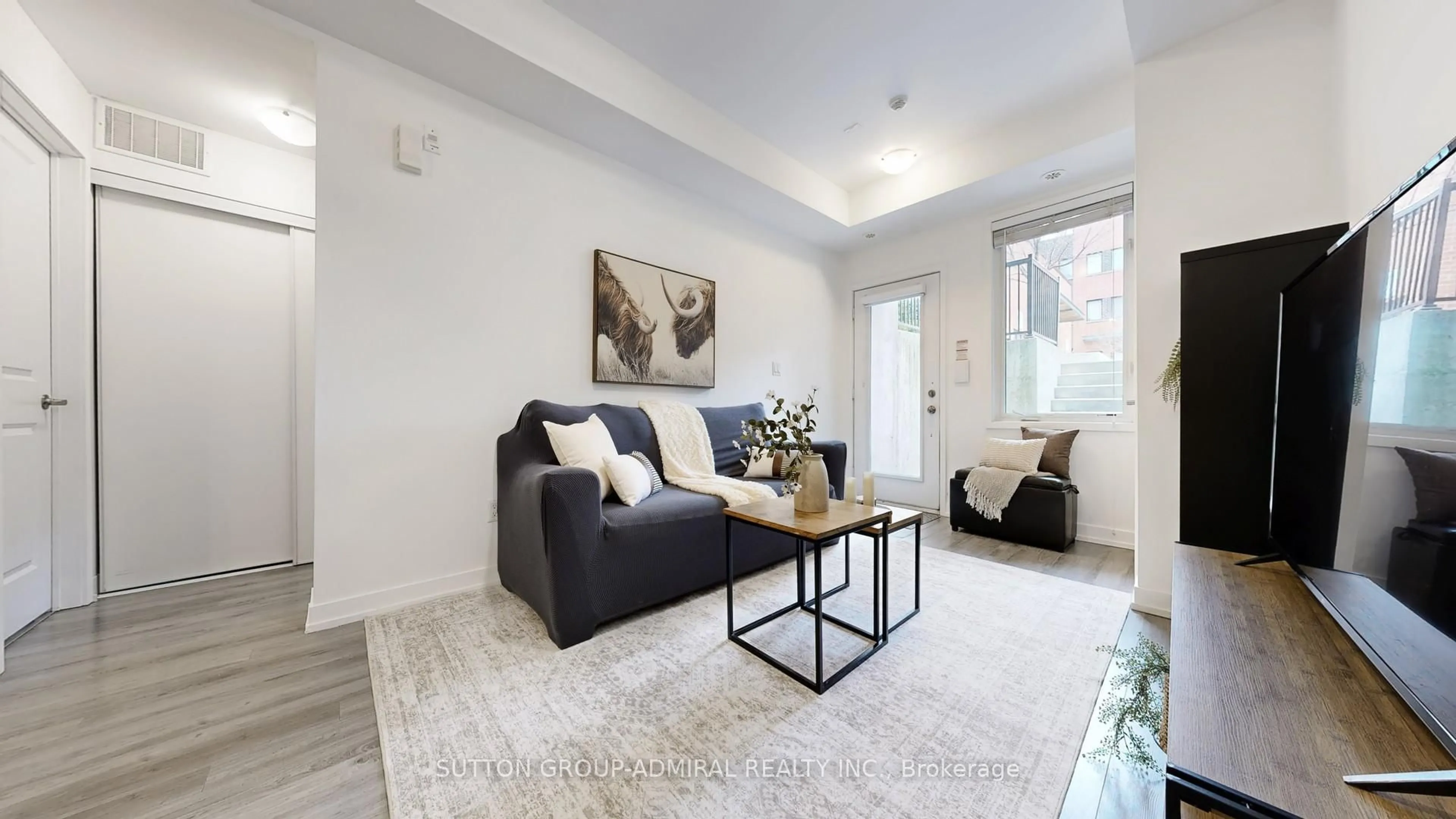 Living room with furniture, unknown for 867 Wilson Ave #1B, Toronto Ontario M3K 0A4