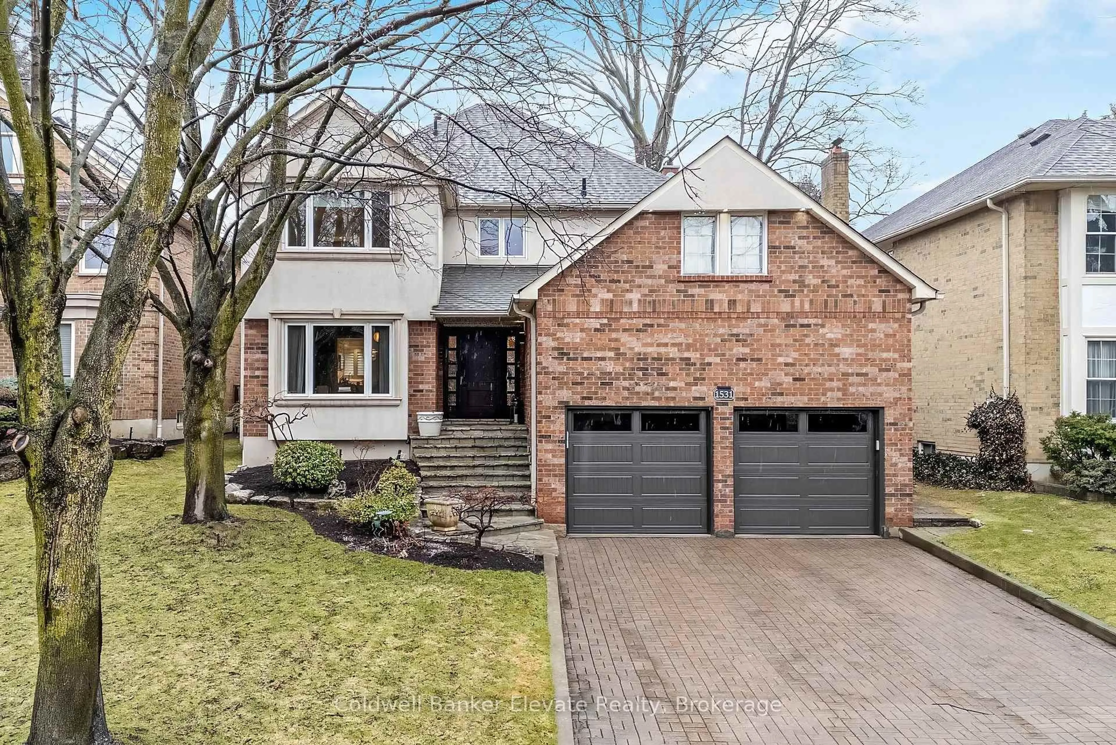 Home with brick exterior material, street for 1531 Polesden Dr, Mississauga Ontario L5G 4P8