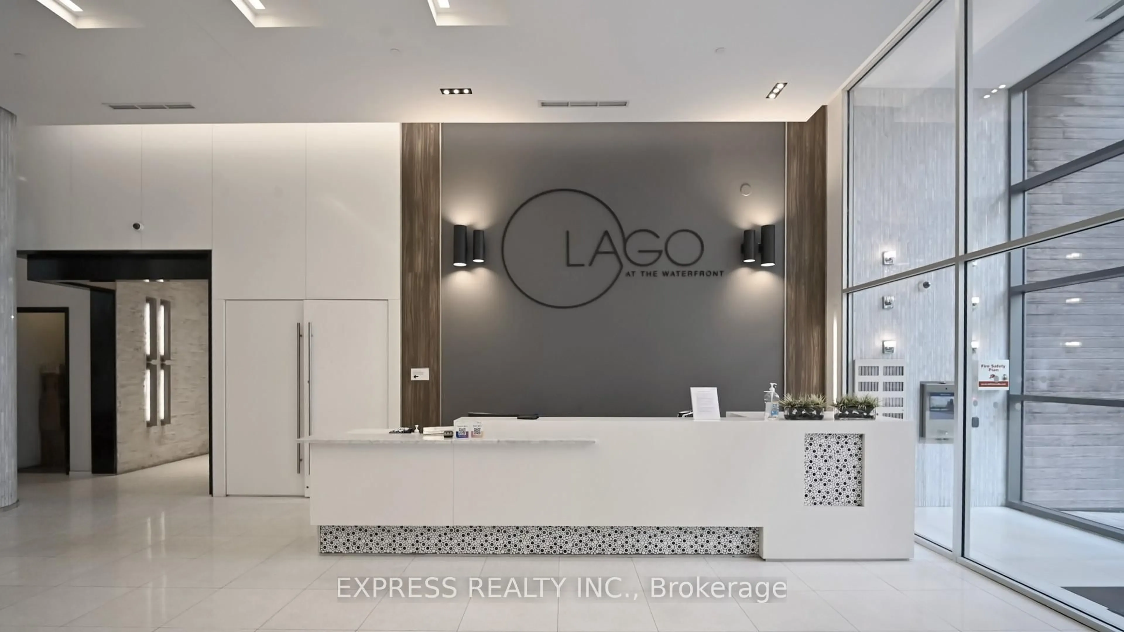 Lobby for 56 Annie Craig Dr #2302, Toronto Ontario M8V 0C8