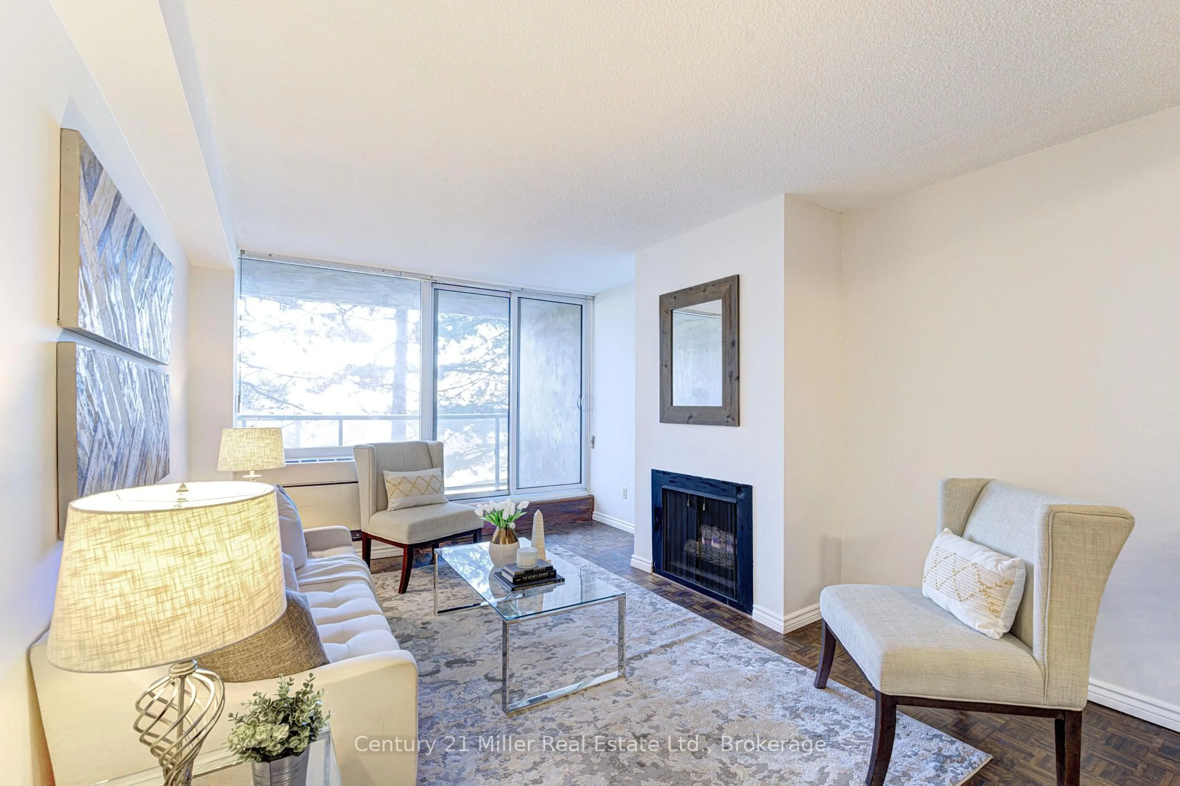 Living room with furniture, unknown for 20 Speers Rd #304, Oakville Ontario L6K 3R5