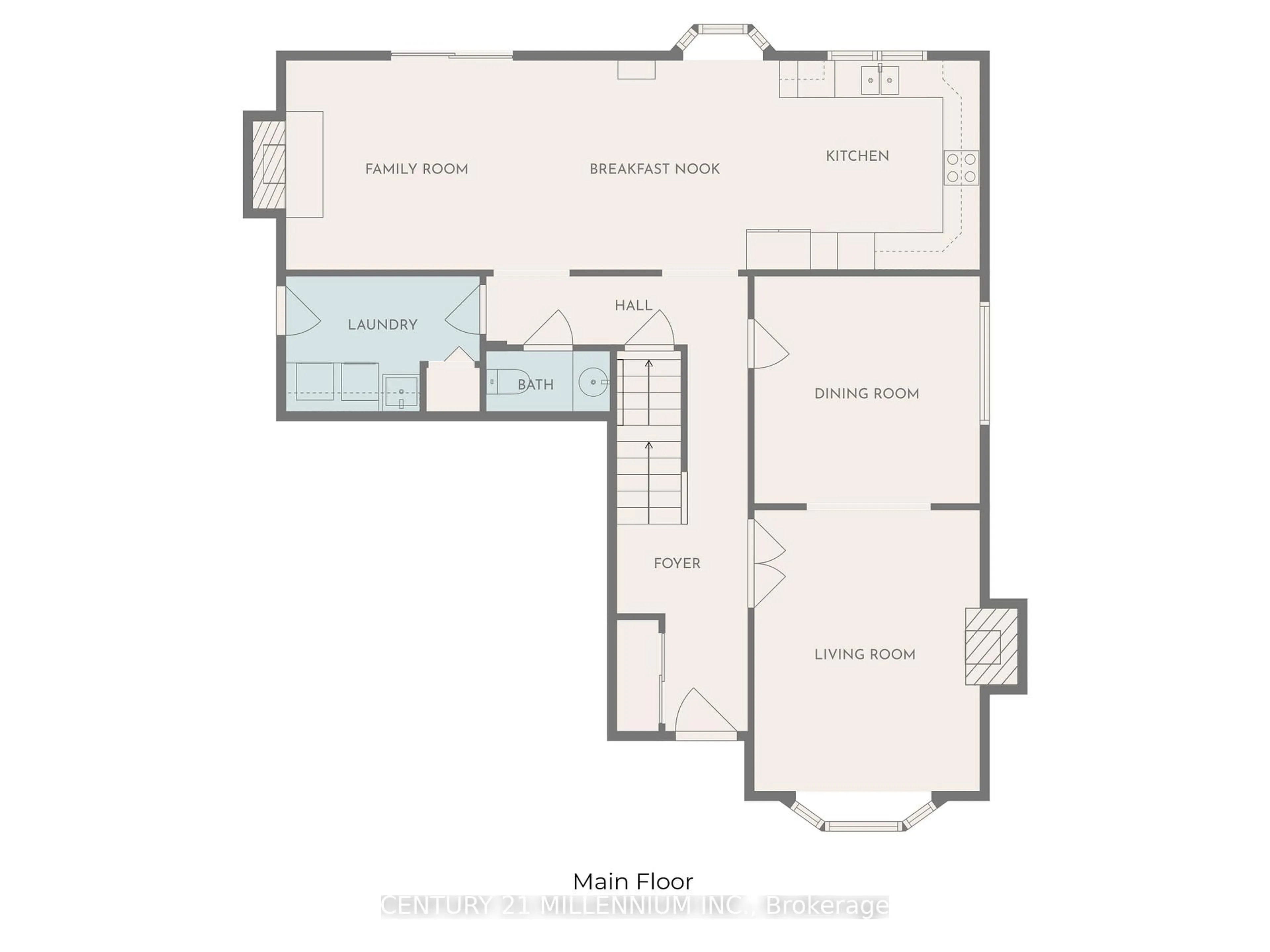 Floor plan for 4 Marchmount Cres, Brampton Ontario L6S 2S9