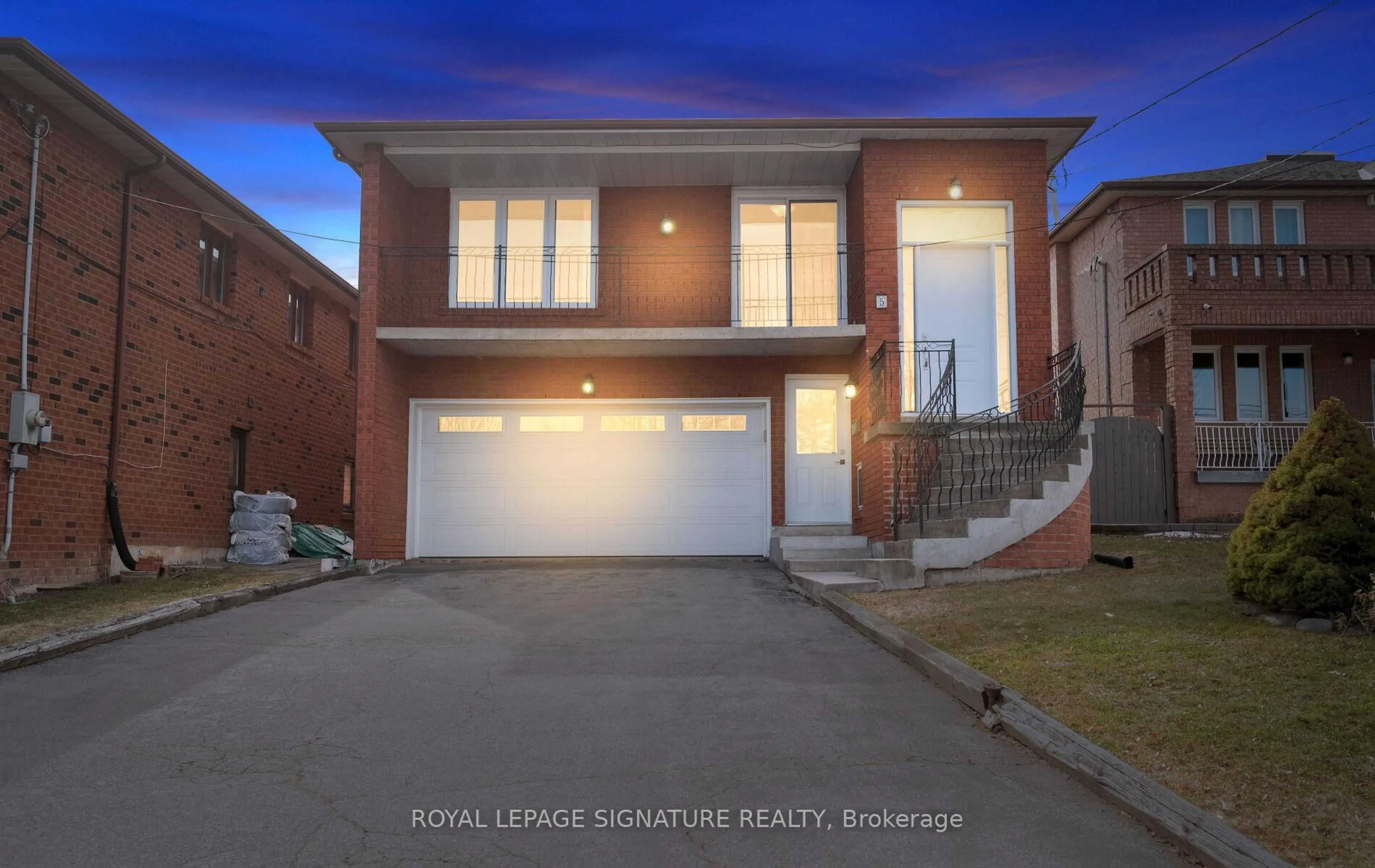 Home with brick exterior material, street for 5 Acacia Ave, Toronto Ontario M9M 1H6