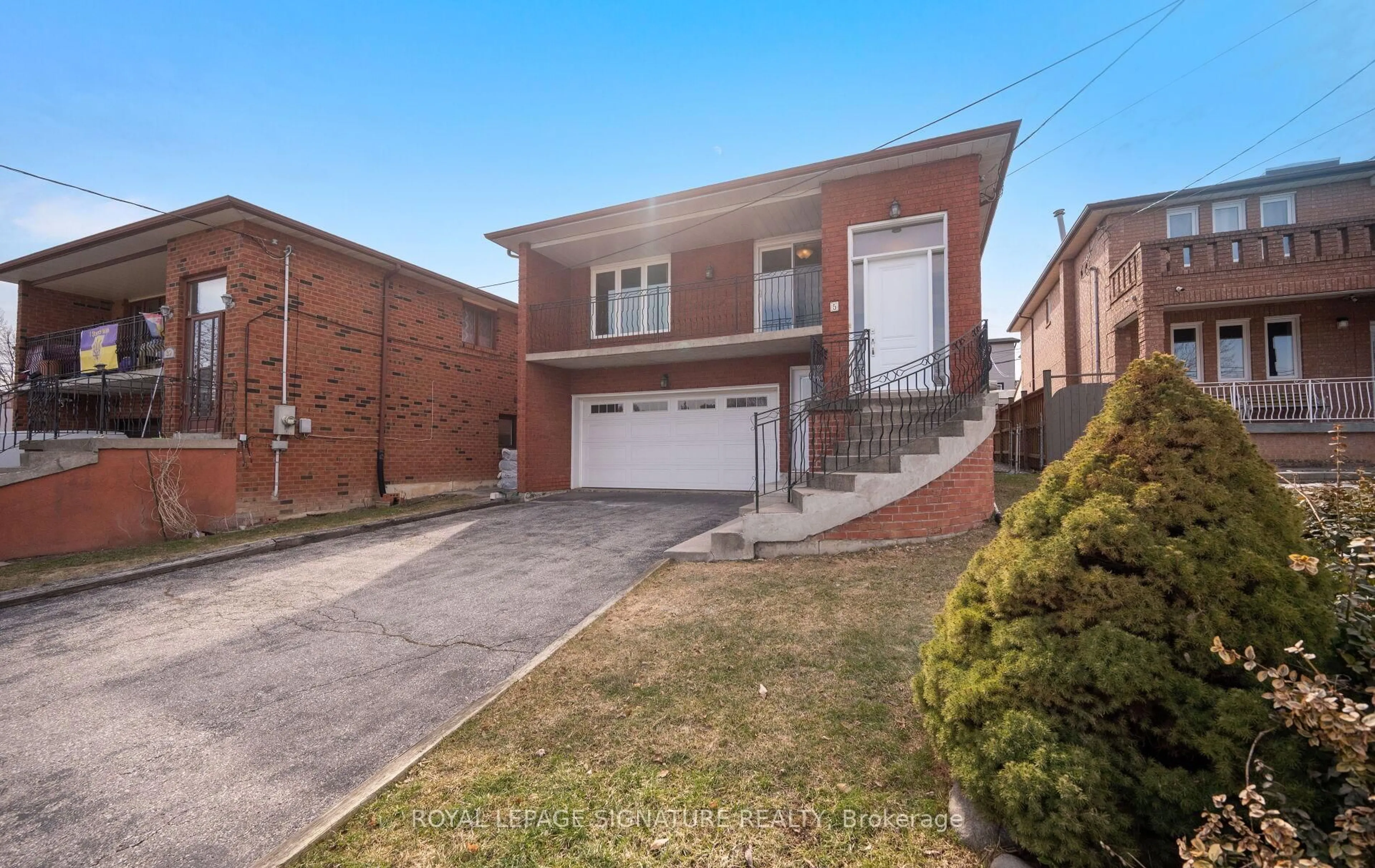 Home with brick exterior material, street for 5 Acacia Ave, Toronto Ontario M9M 1H6