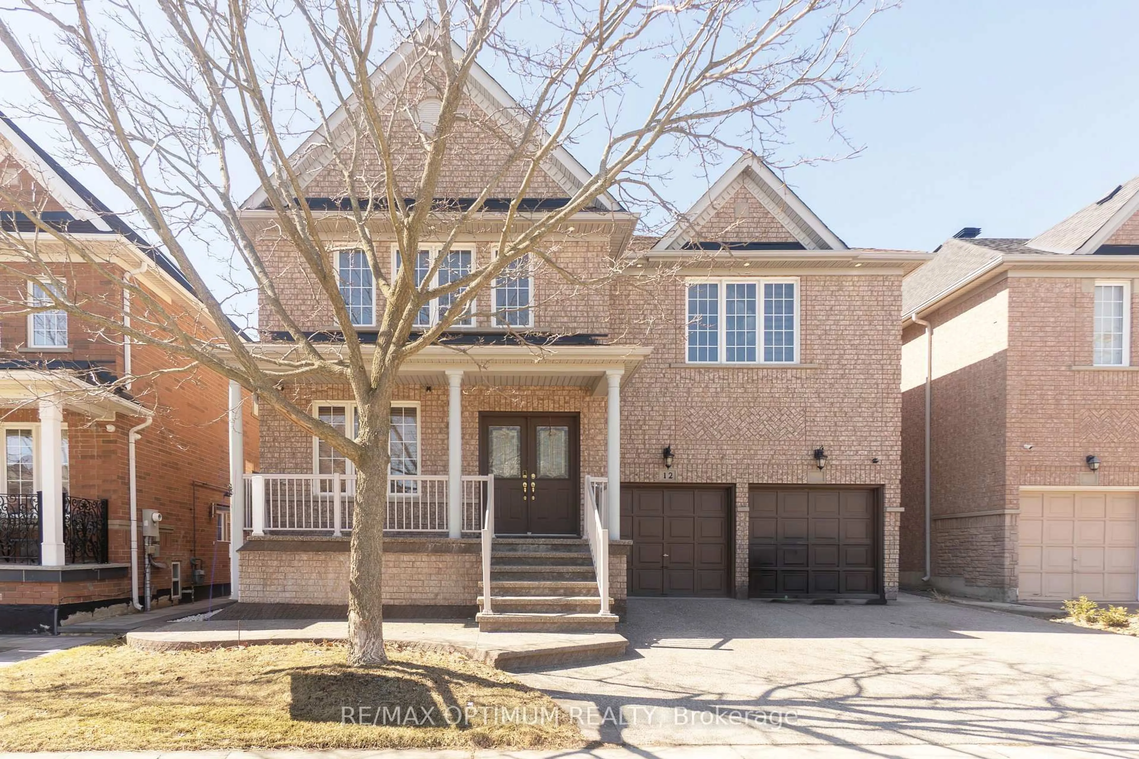 Home with brick exterior material, street for 12 Humbolt Cres, Brampton Ontario L7A 3G7