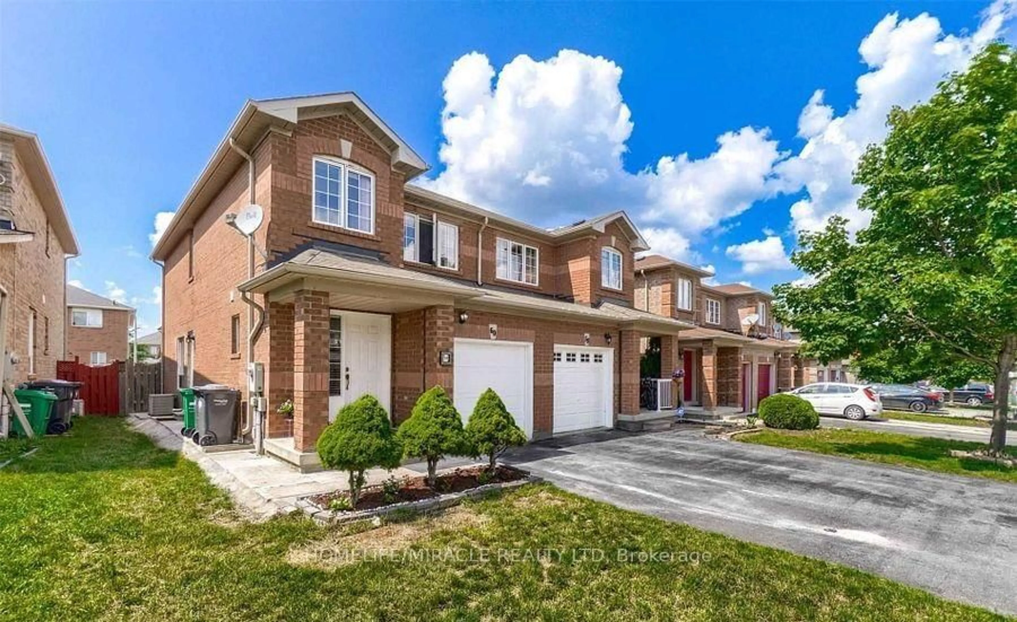 Home with brick exterior material, street for 60 Studebaker Tr, Brampton Ontario L7A 3A5