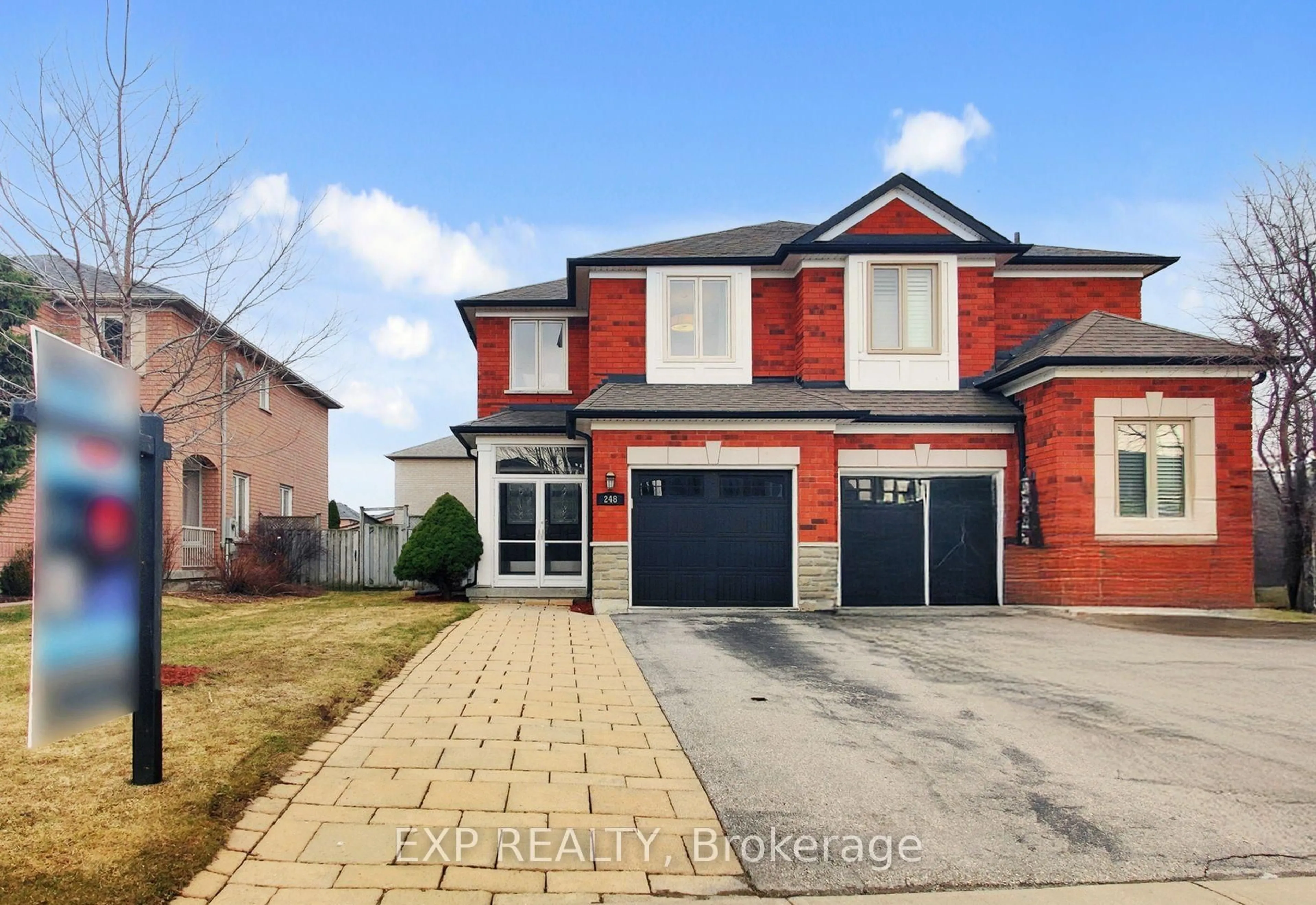 Home with brick exterior material, street for 248 Morningmist St, Brampton Ontario L6R 2B8