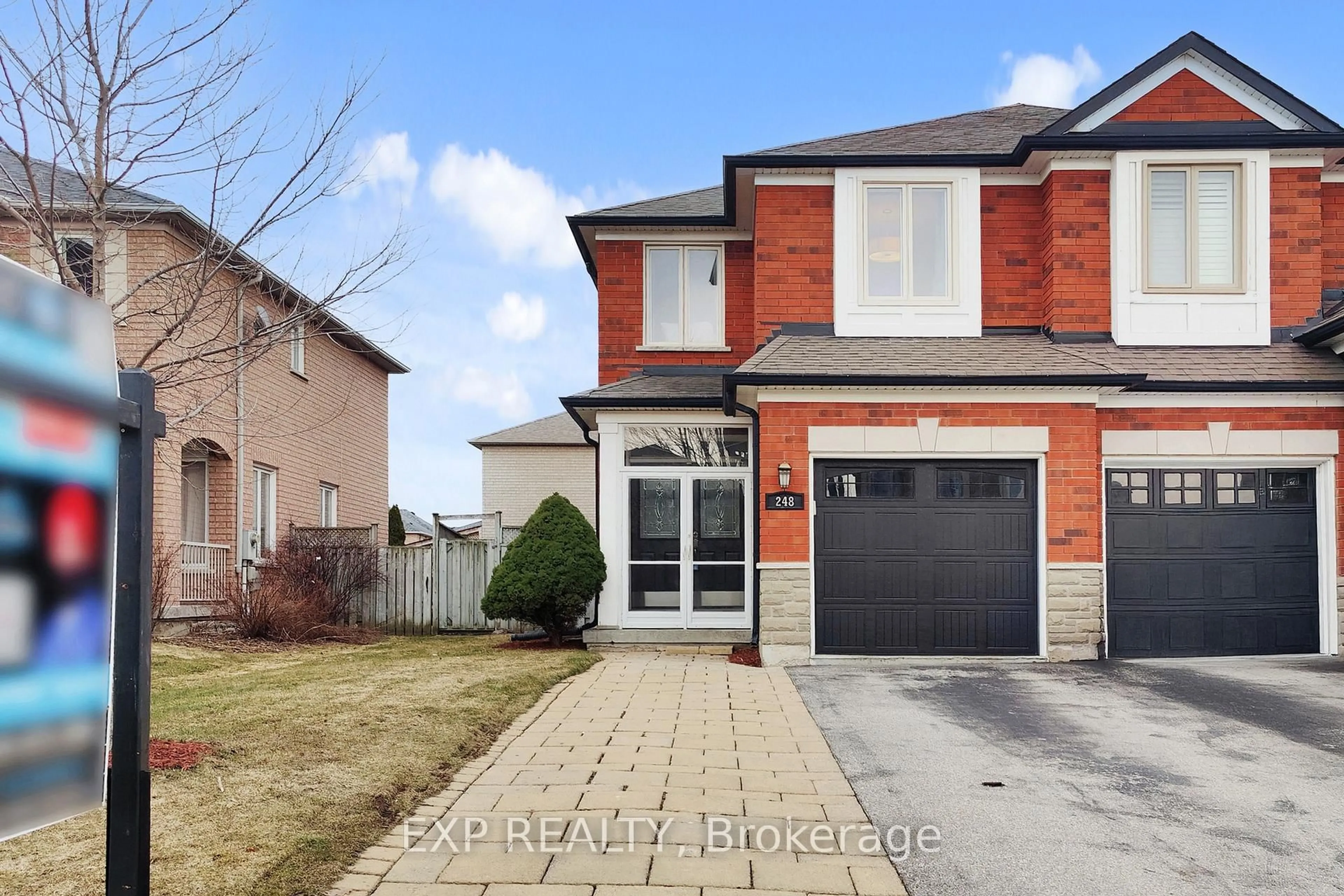 Home with brick exterior material, street for 248 Morningmist St, Brampton Ontario L6R 2B8