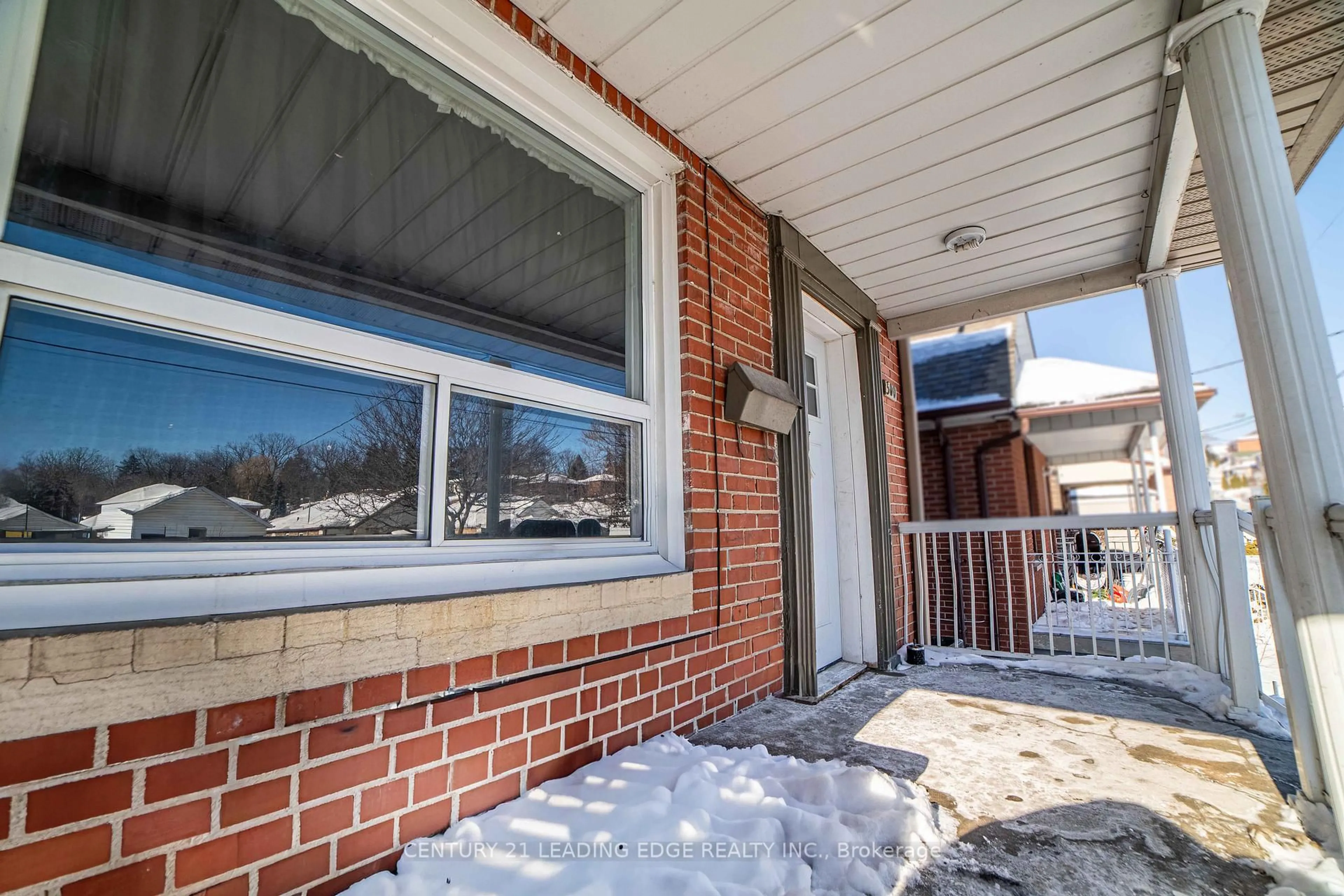 Home with brick exterior material, street for 500 Caledonia Rd, Toronto Ontario M6E 4V2