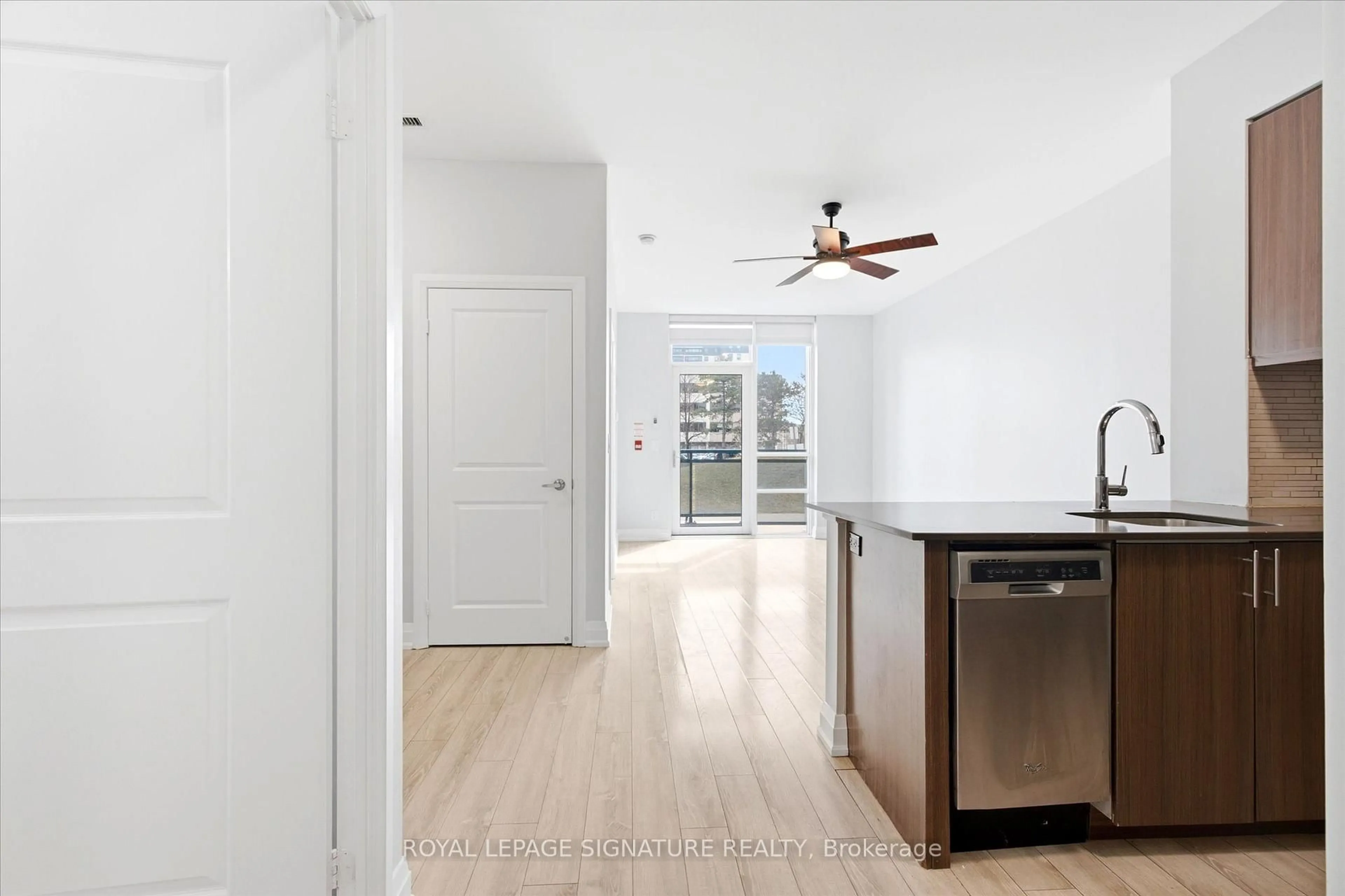 Open concept kitchen, unknown for 6 Eva Rd #GL5, Toronto Ontario M9C 0B1