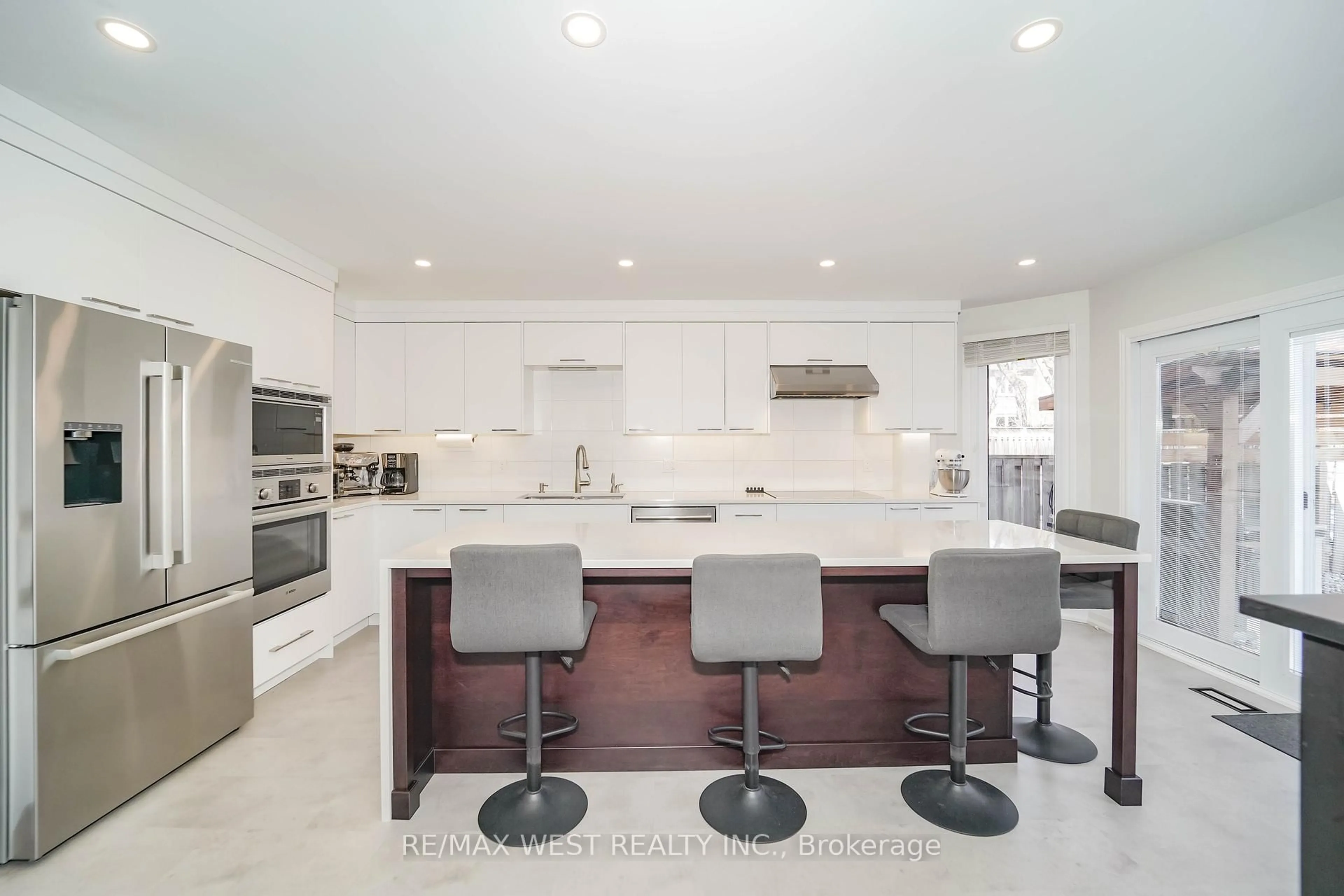 Contemporary kitchen, ceramic/tile floor for 1155 Giles Gate, Oakville Ontario L6M 2S3