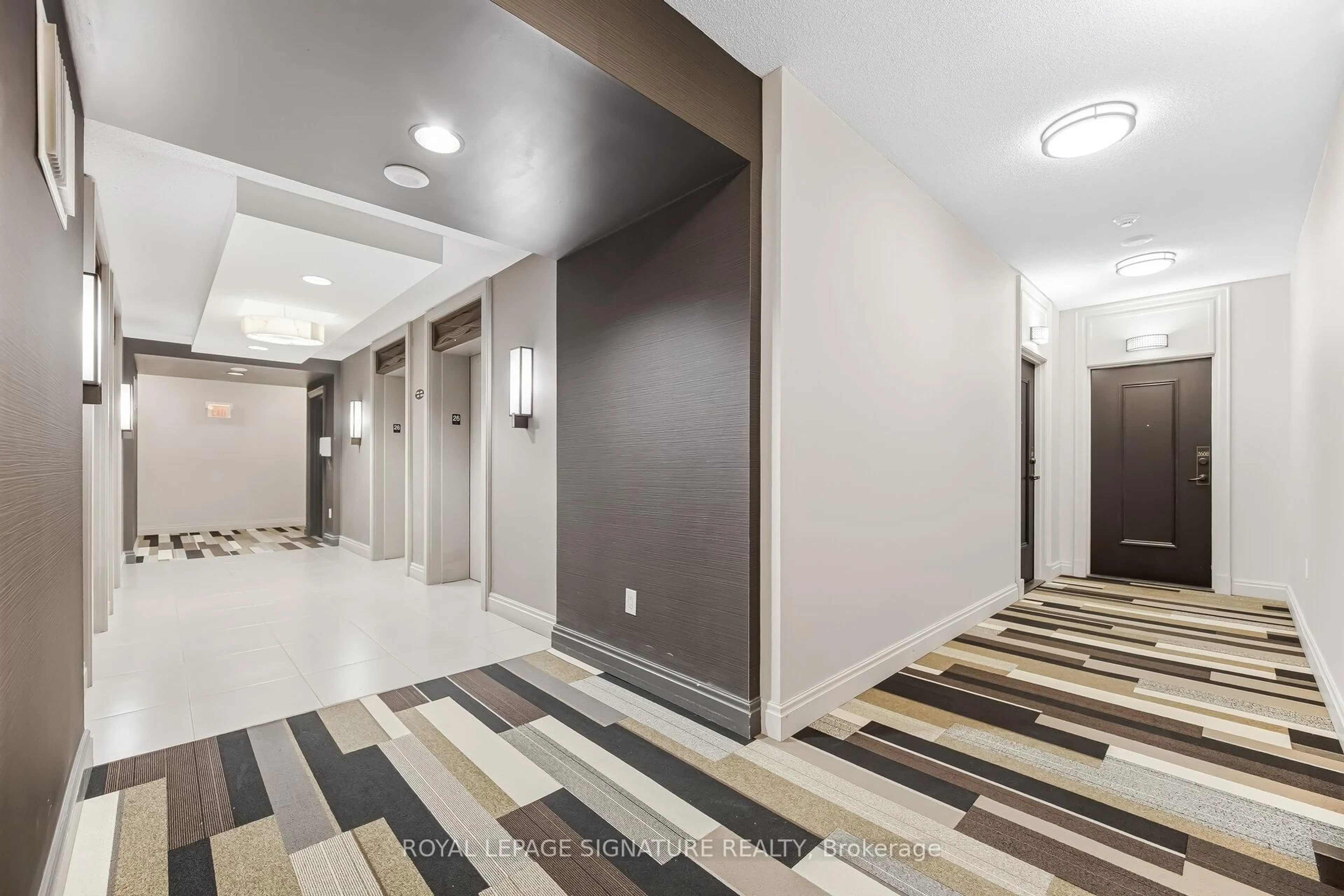 Indoor foyer for 385 Prince of Wales Dr #2608, Mississauga Ontario L5B 0C6