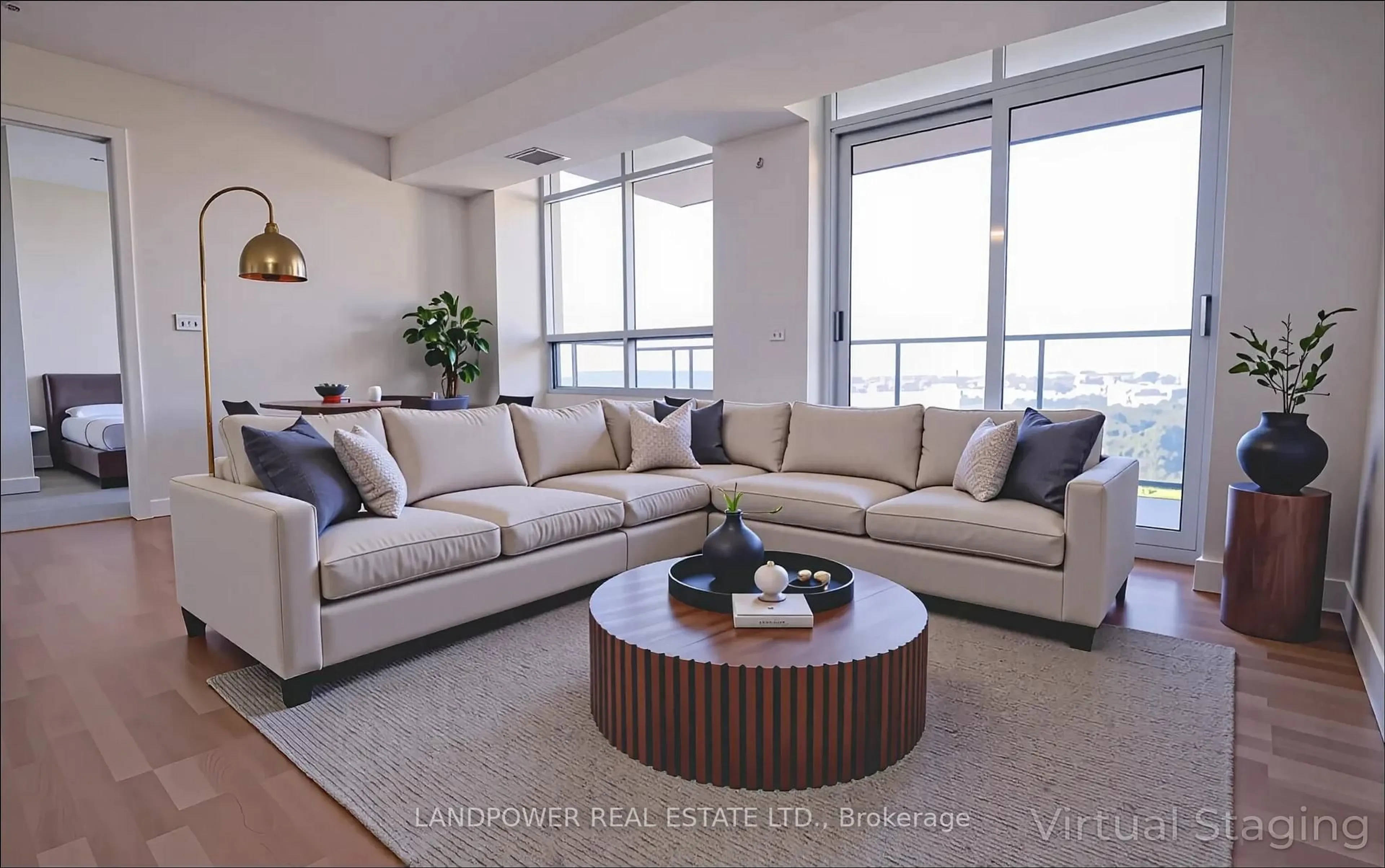 Living room with furniture, unknown for 710 Humberwood Blvd #1506, Toronto Ontario M9W 7J5