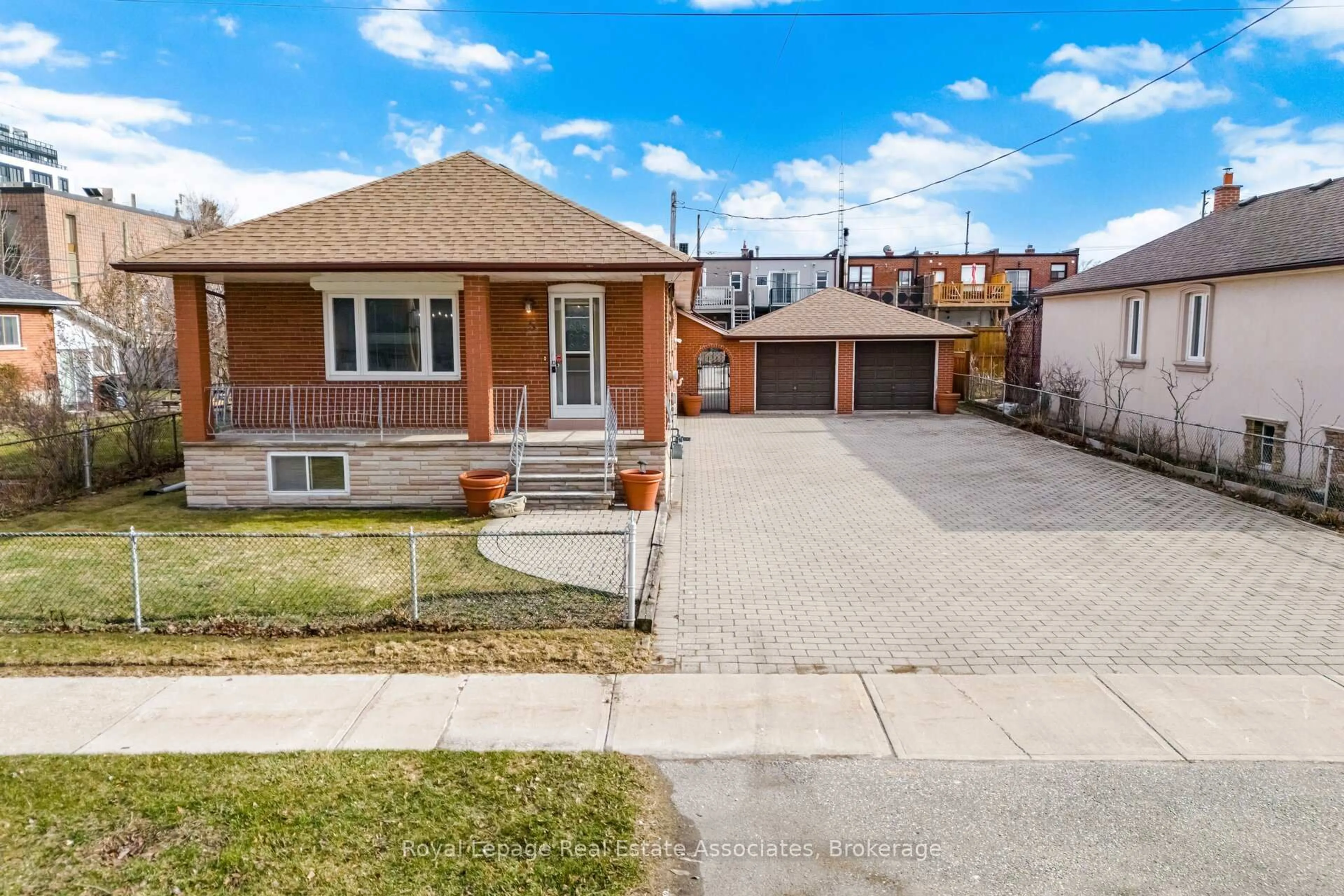 Home with brick exterior material, street for 5 Rosewood Ave, Toronto Ontario M8Z 1X3