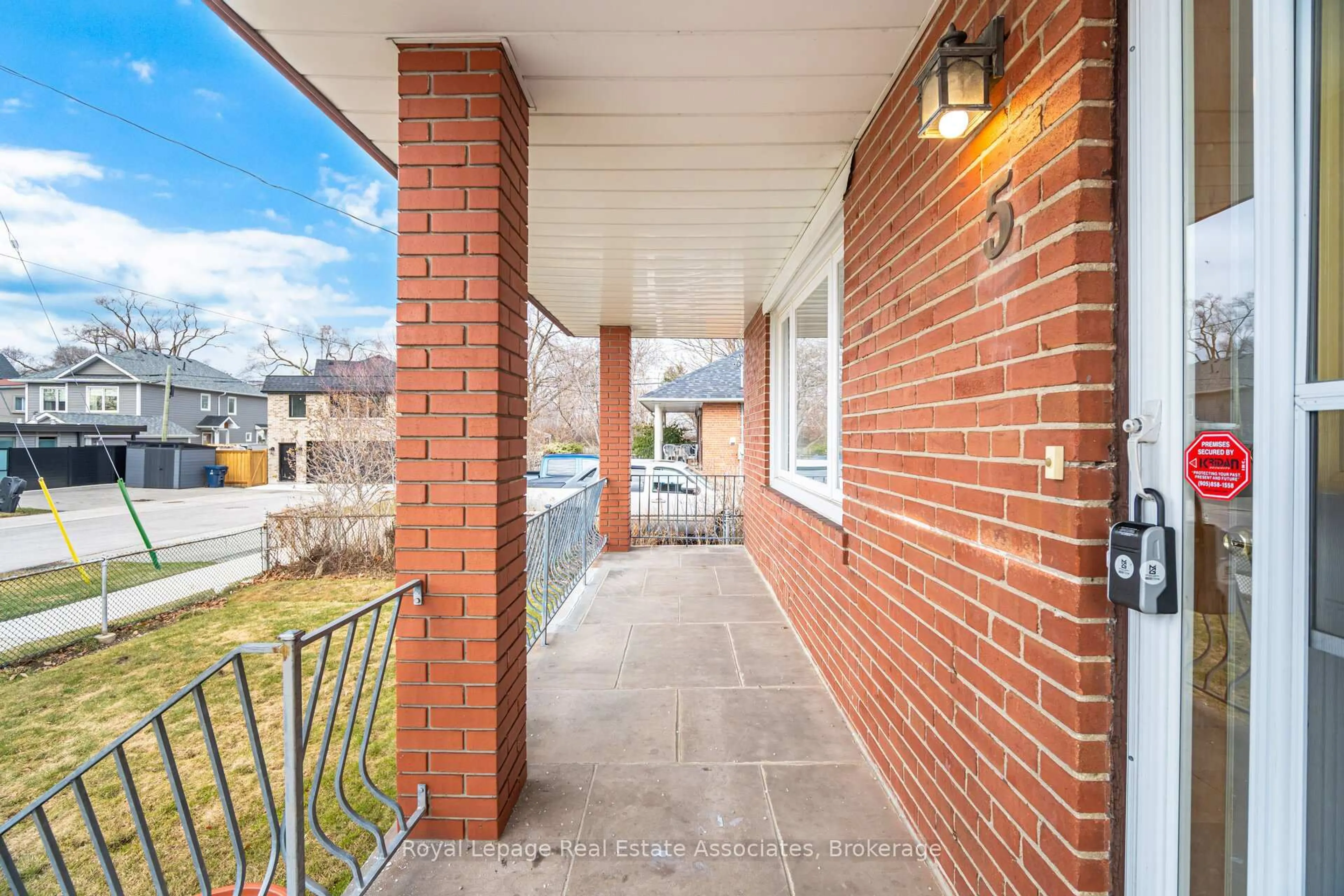 Home with brick exterior material, street for 5 Rosewood Ave, Toronto Ontario M8Z 1X3