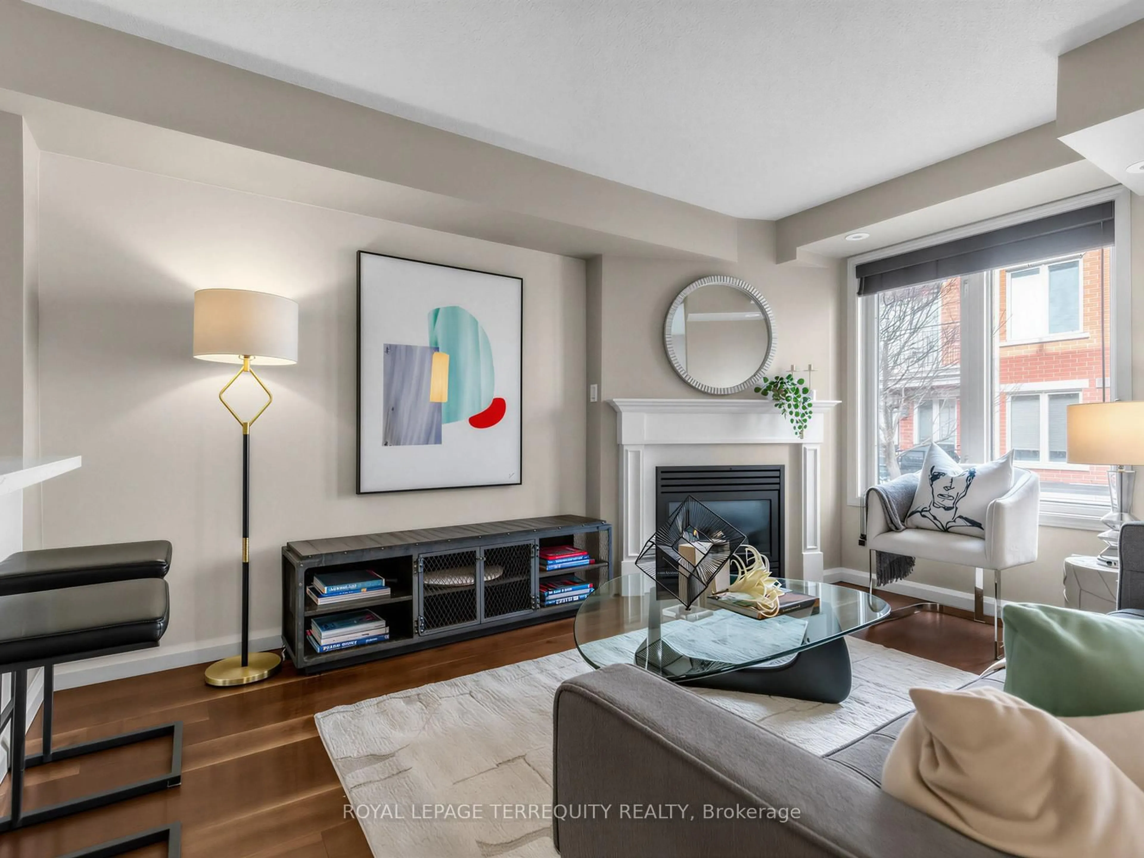 Living room with furniture, unknown for 60 Joe Shuster Way #301, Toronto Ontario M6K 1Y8