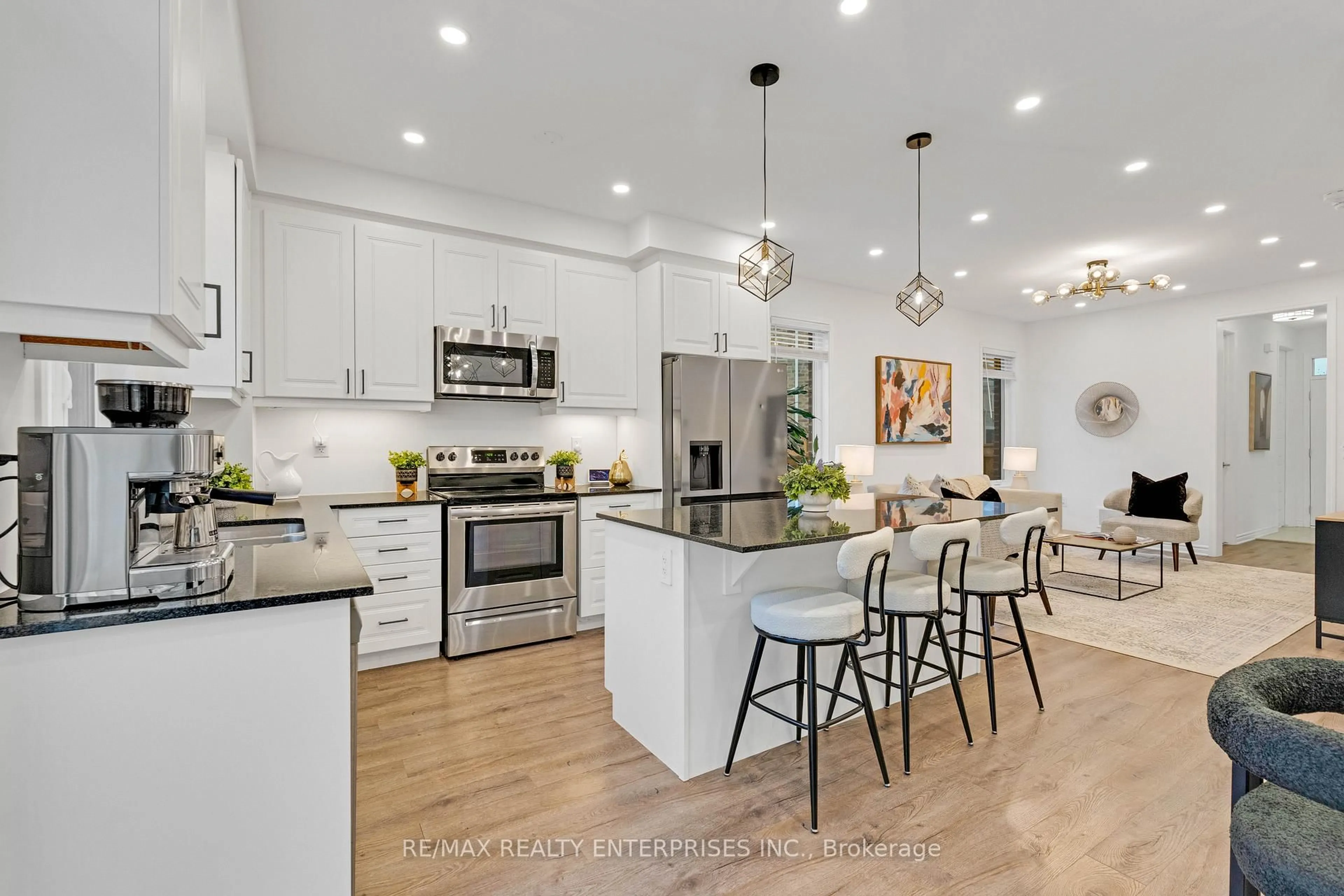 Open concept kitchen, unknown for 1536 Moira Cres, Milton Ontario L9E 1Y1