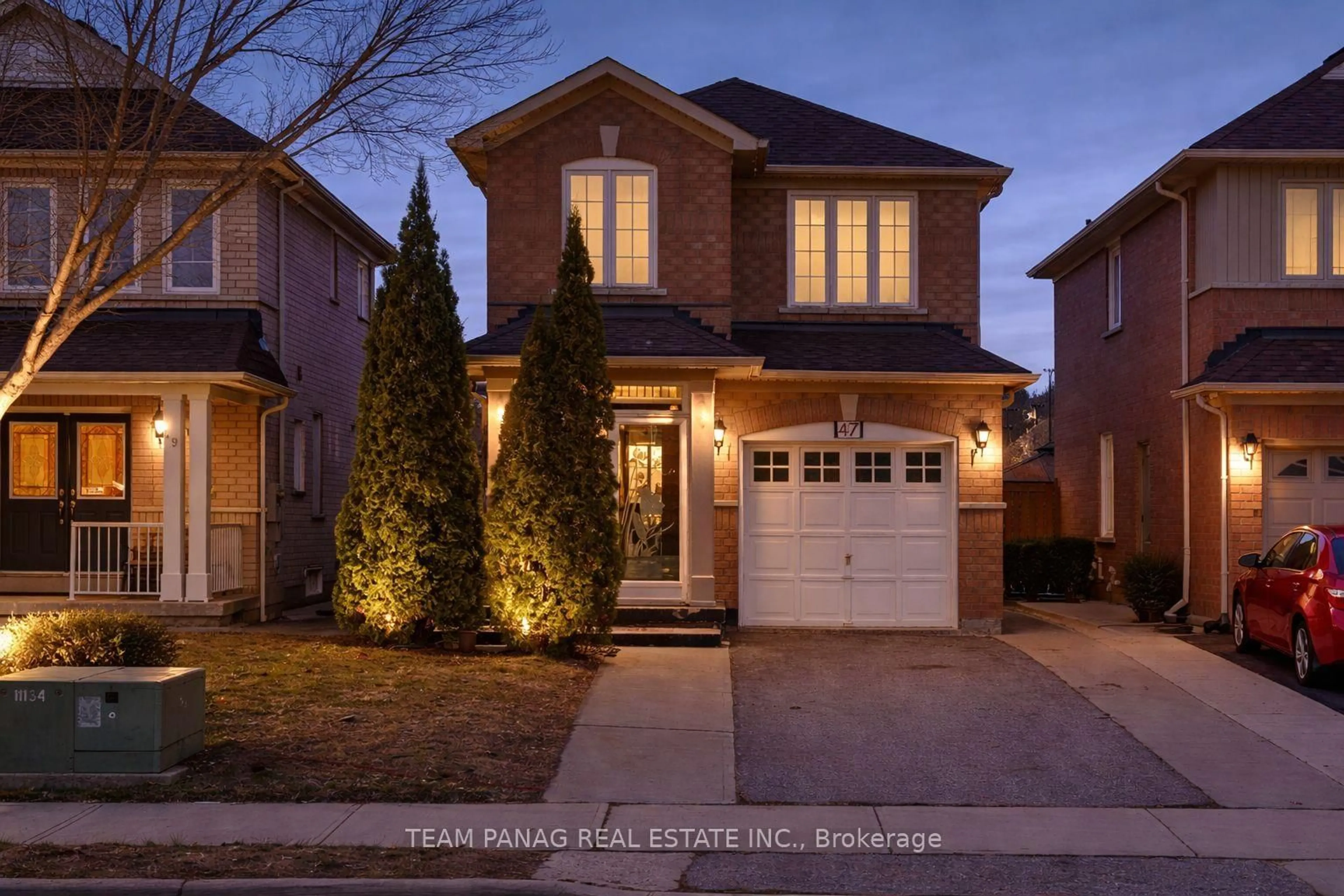 Home with brick exterior material, street for 47 Loons Call Cres, Brampton Ontario L6R 2G4