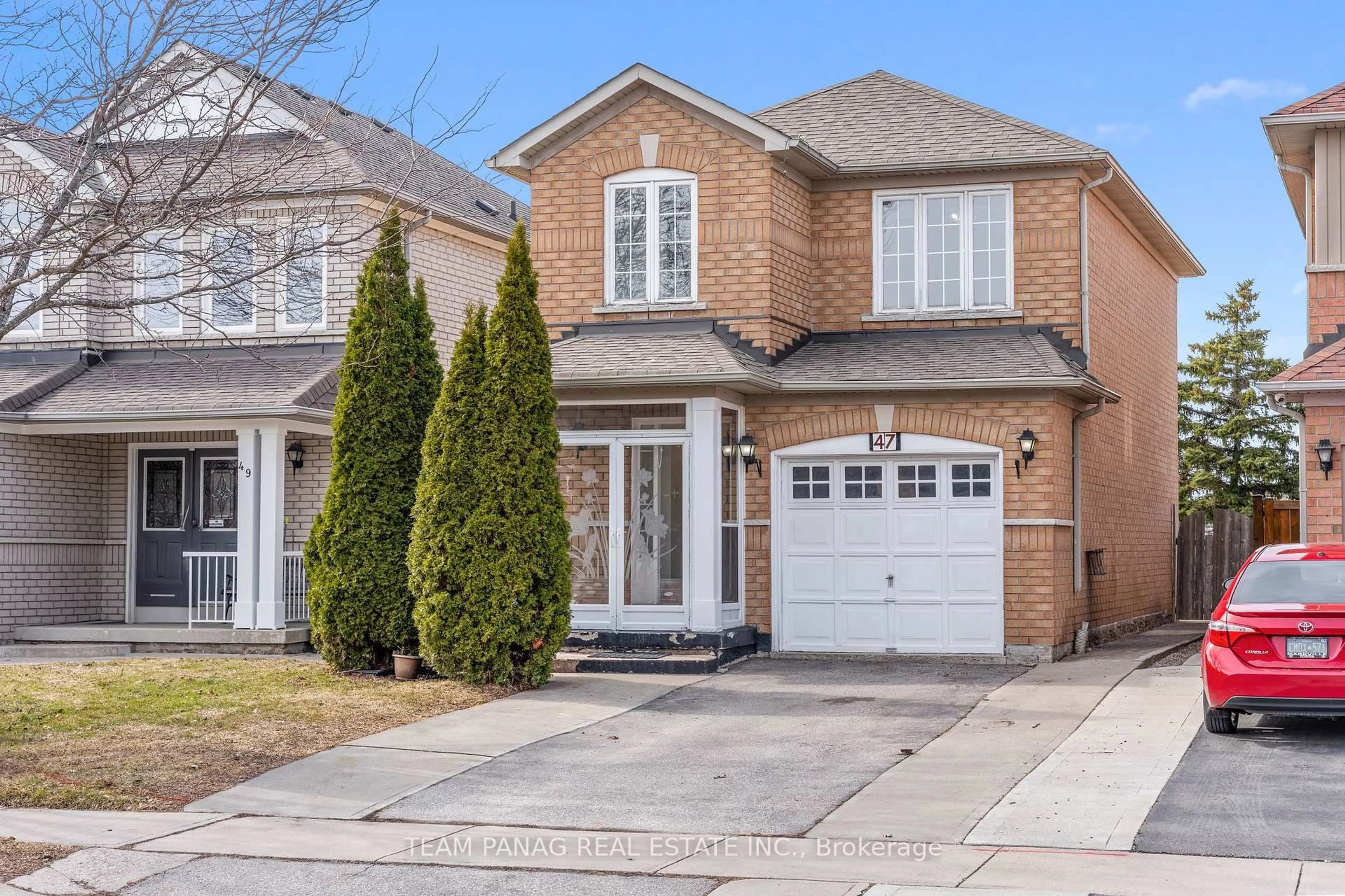 Home with brick exterior material, street for 47 Loons Call Cres, Brampton Ontario L6R 2G4