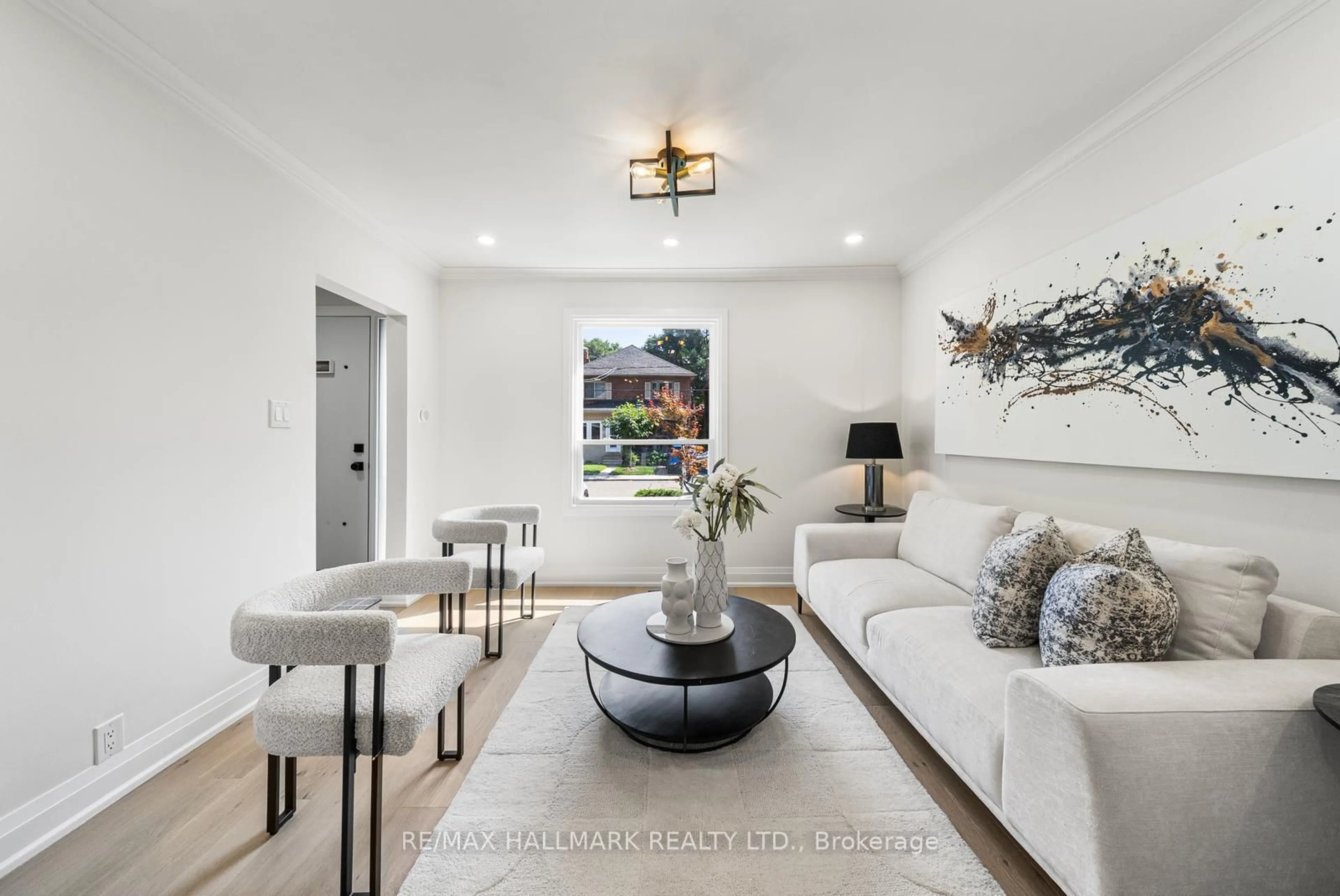 Living room with furniture, unknown for 50 Watson Ave, Toronto Ontario M6S 4E1