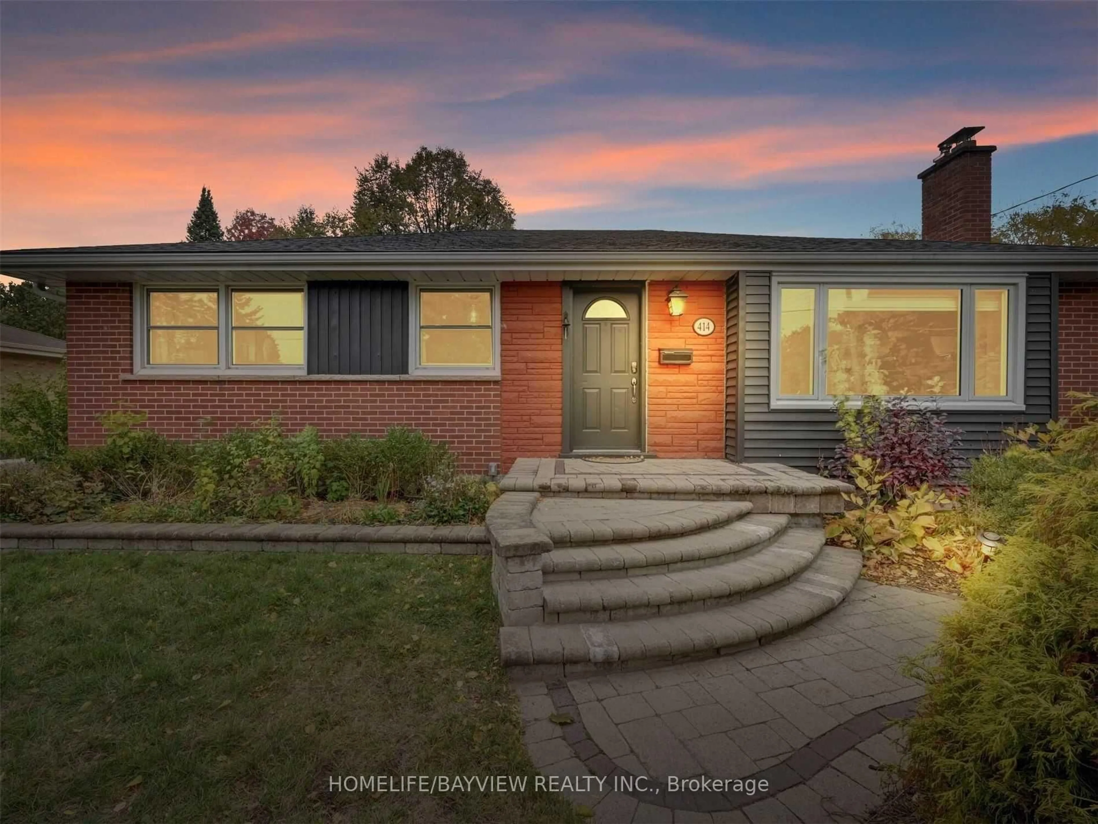 Home with brick exterior material, street for 414 Dorchester Cres, Burlington Ontario L7T 2X4