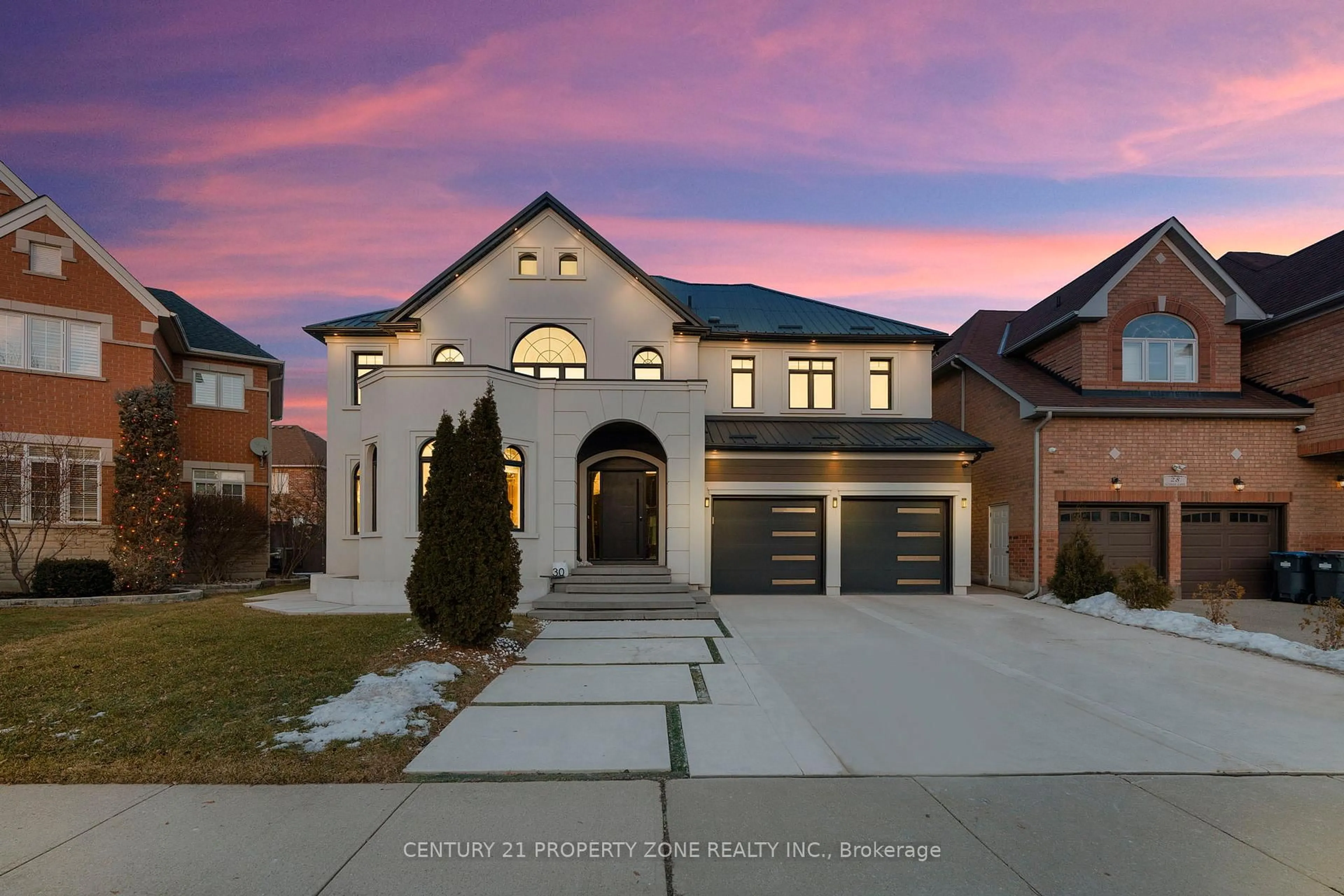 Home with brick exterior material, street for 30 Grouse Lane, Brampton Ontario L6Y 5L1