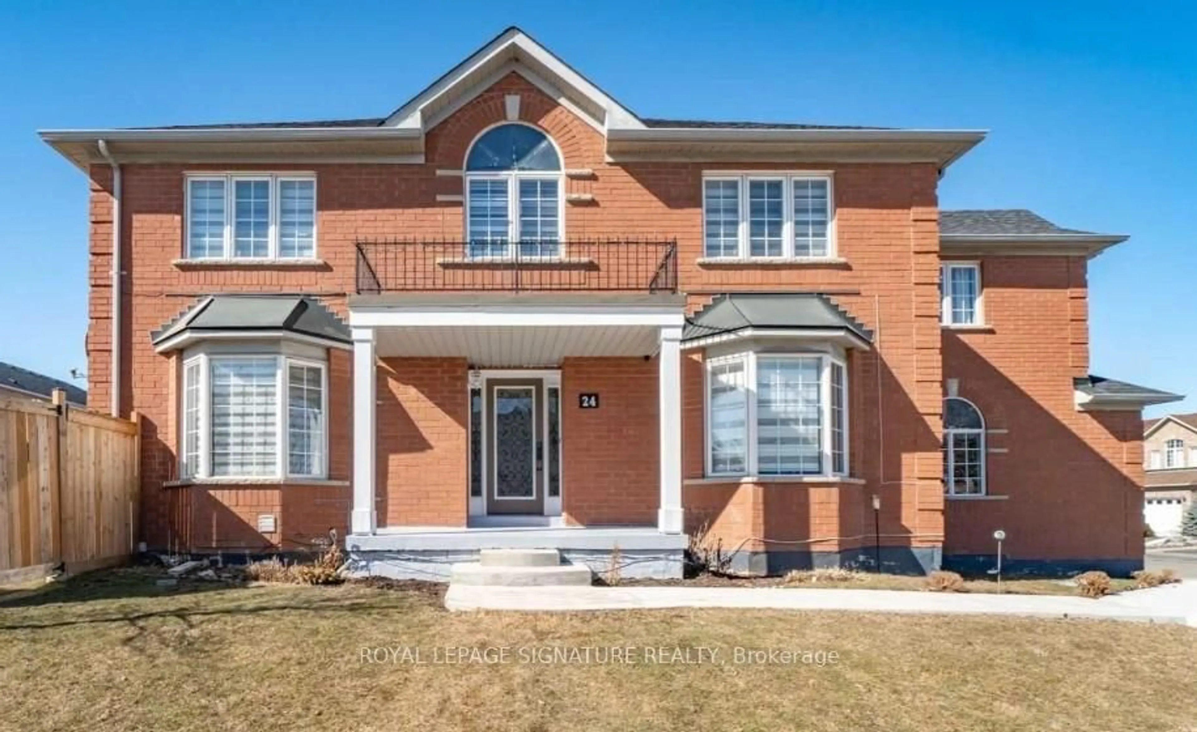 Home with brick exterior material, street for 24 Checkerberry Cres, Brampton Ontario L6R 2S8