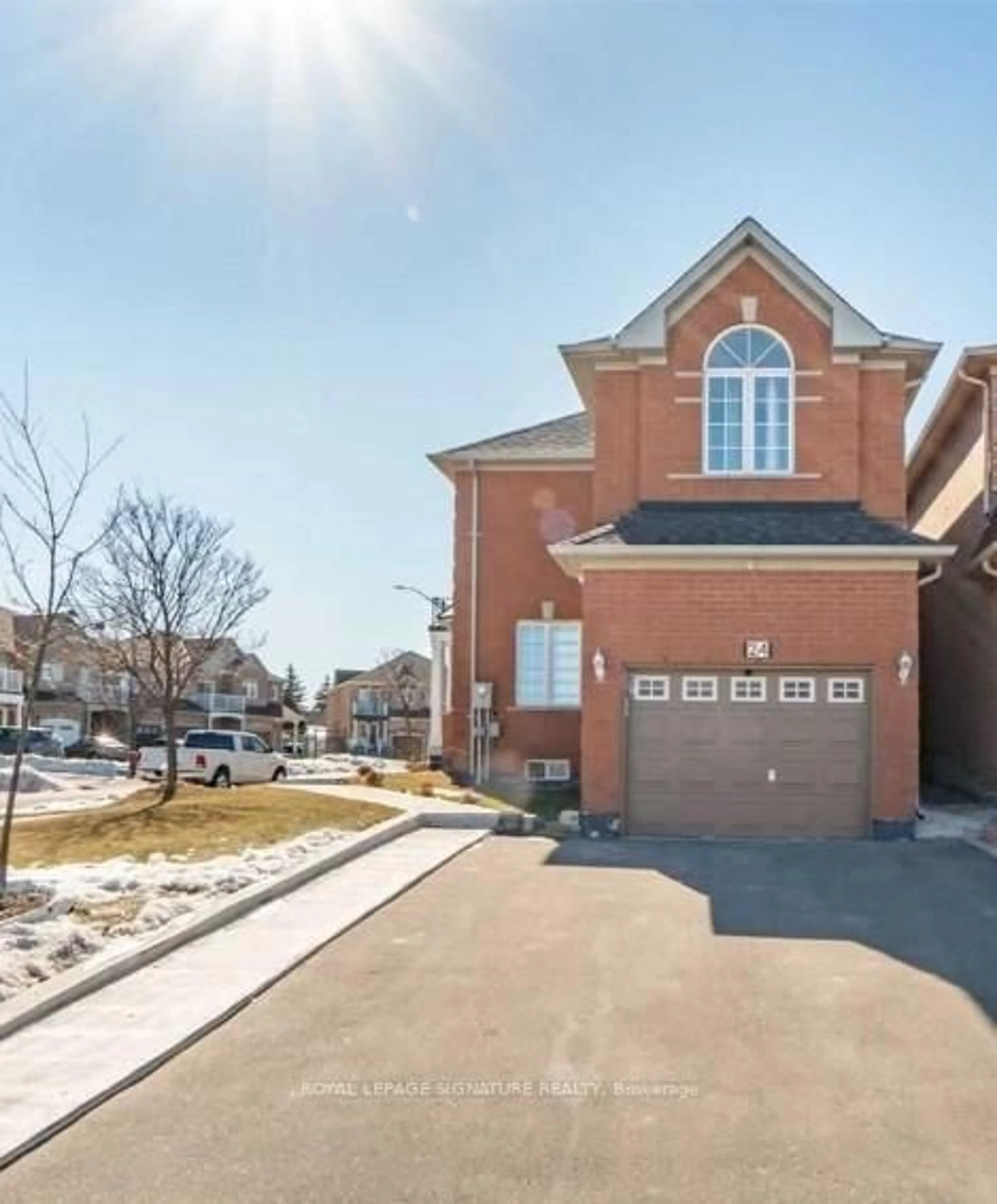 Home with brick exterior material, street for 24 Checkerberry Cres, Brampton Ontario L6R 2S8