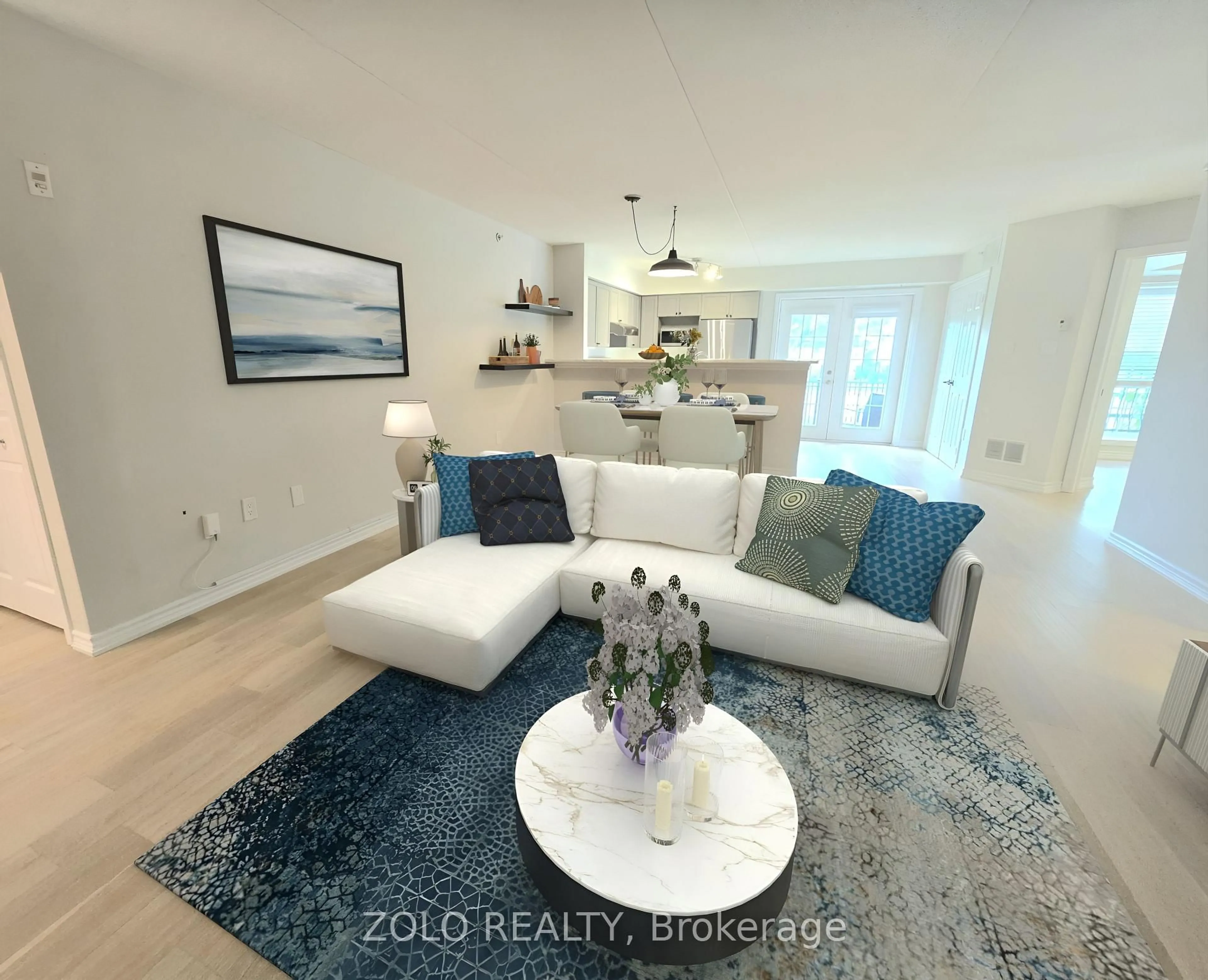 Living room with furniture, unknown for 1487 Maple Ave #101, Milton Ontario L9T 0B7