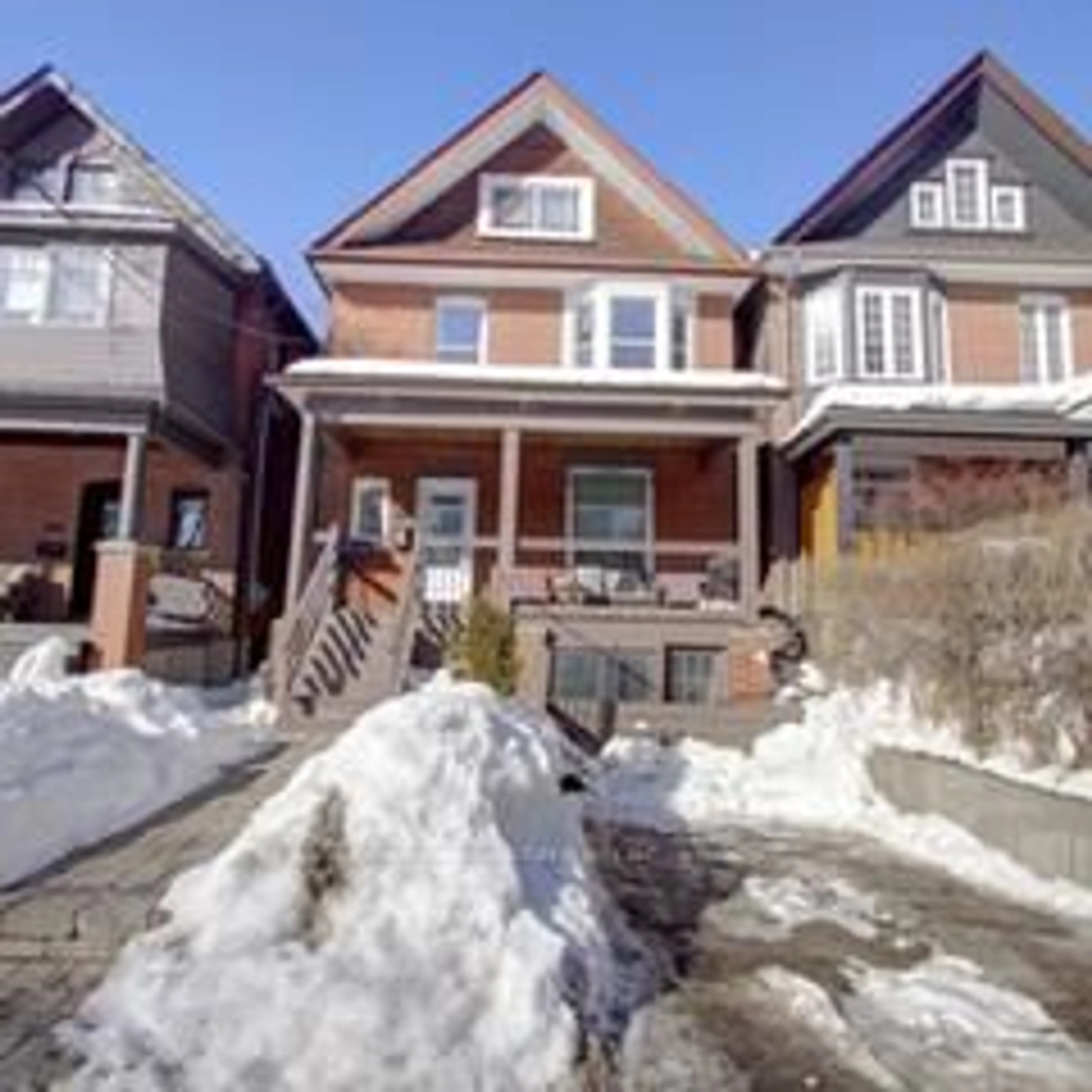 Home with brick exterior material, street for 232 Pearson Ave, Toronto Ontario M6R 1G7