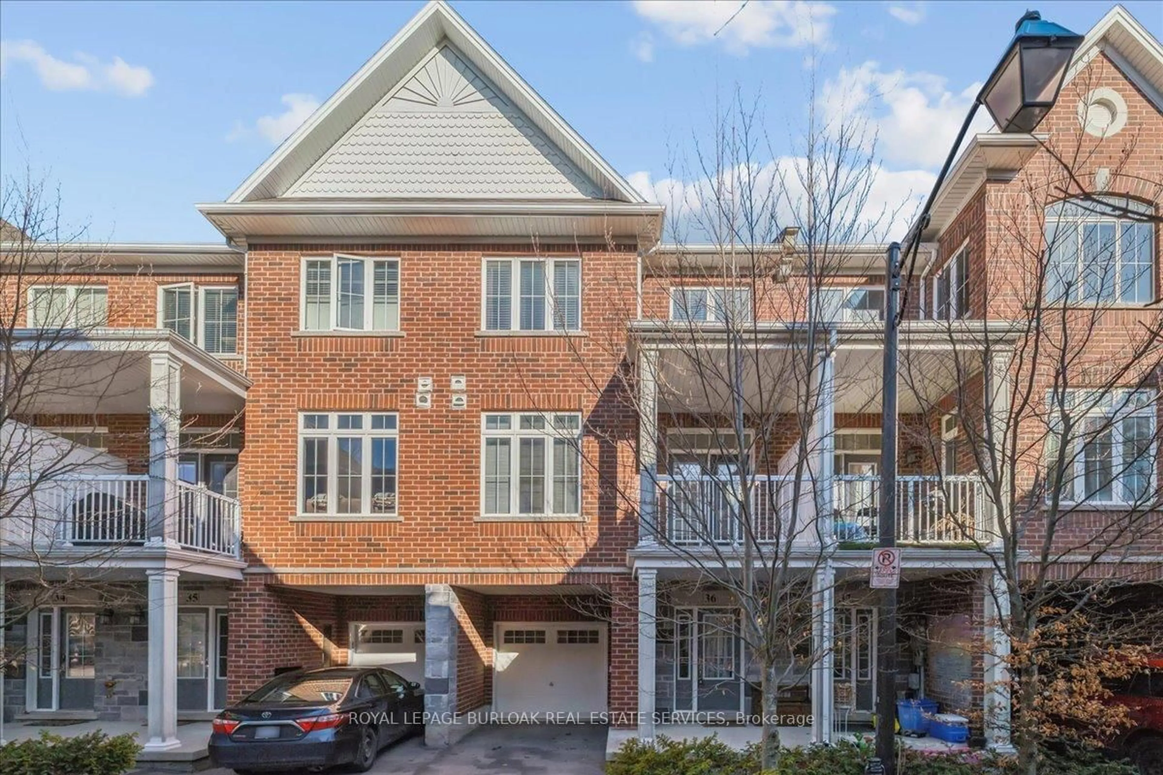 Home with brick exterior material, street for 181 Plains Rd #36, Burlington Ontario L7T 0B1