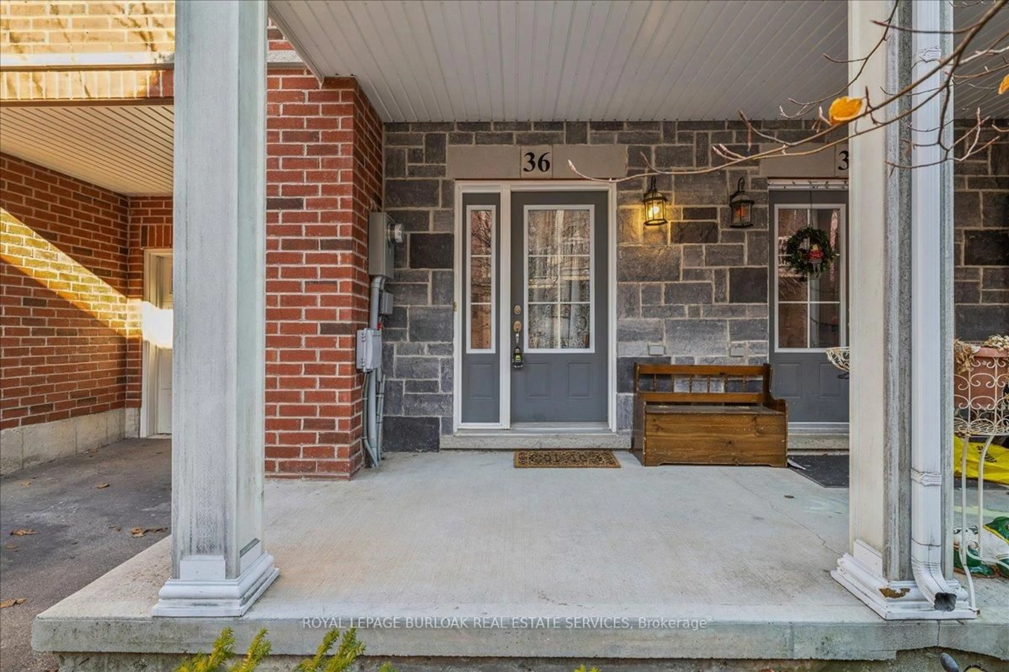 Home with brick exterior material, street for 181 Plains Rd #36, Burlington Ontario L7T 0B1