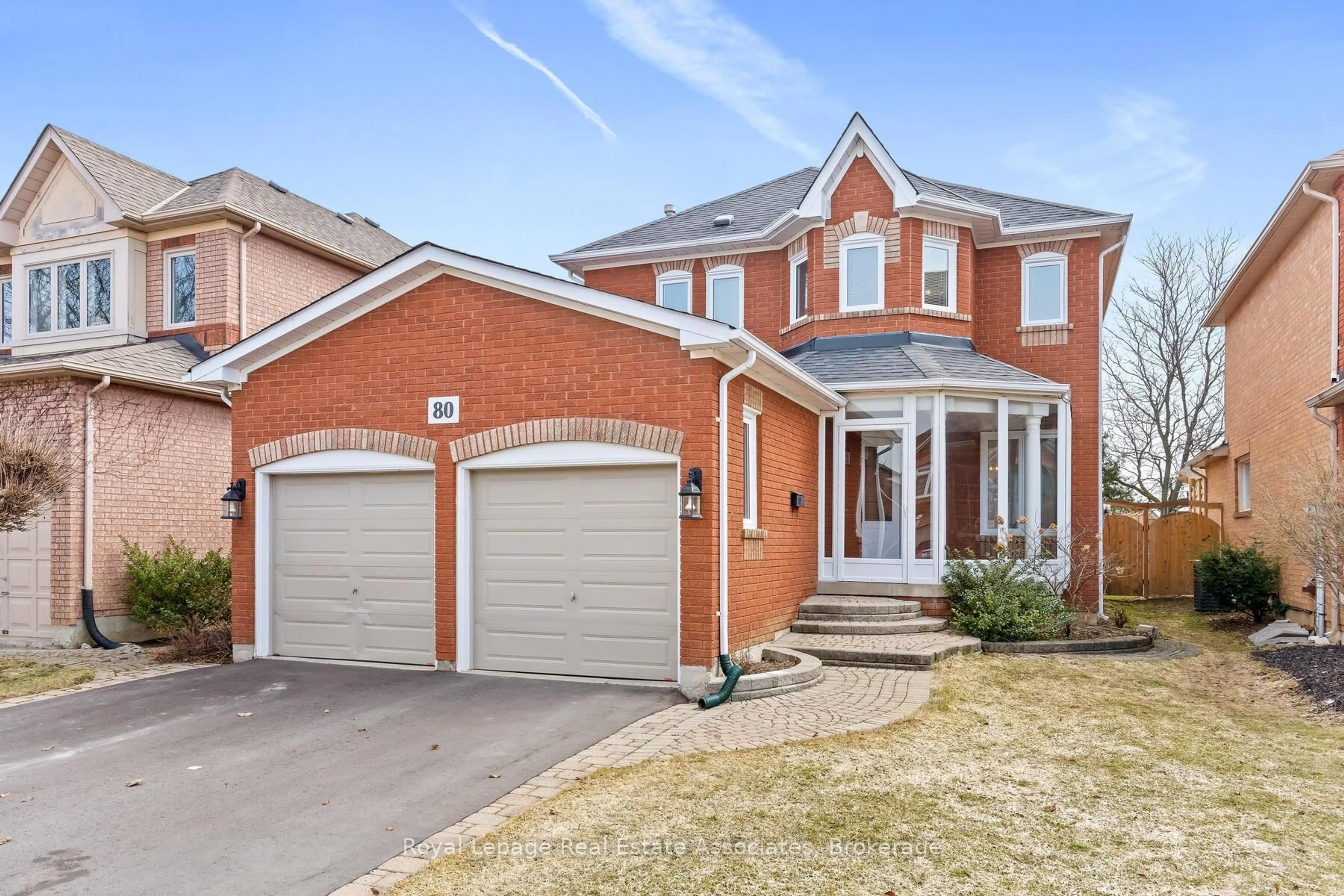 Home with brick exterior material, street for 80 Lauchlin Cres, Halton Hills Ontario L7G 5R5