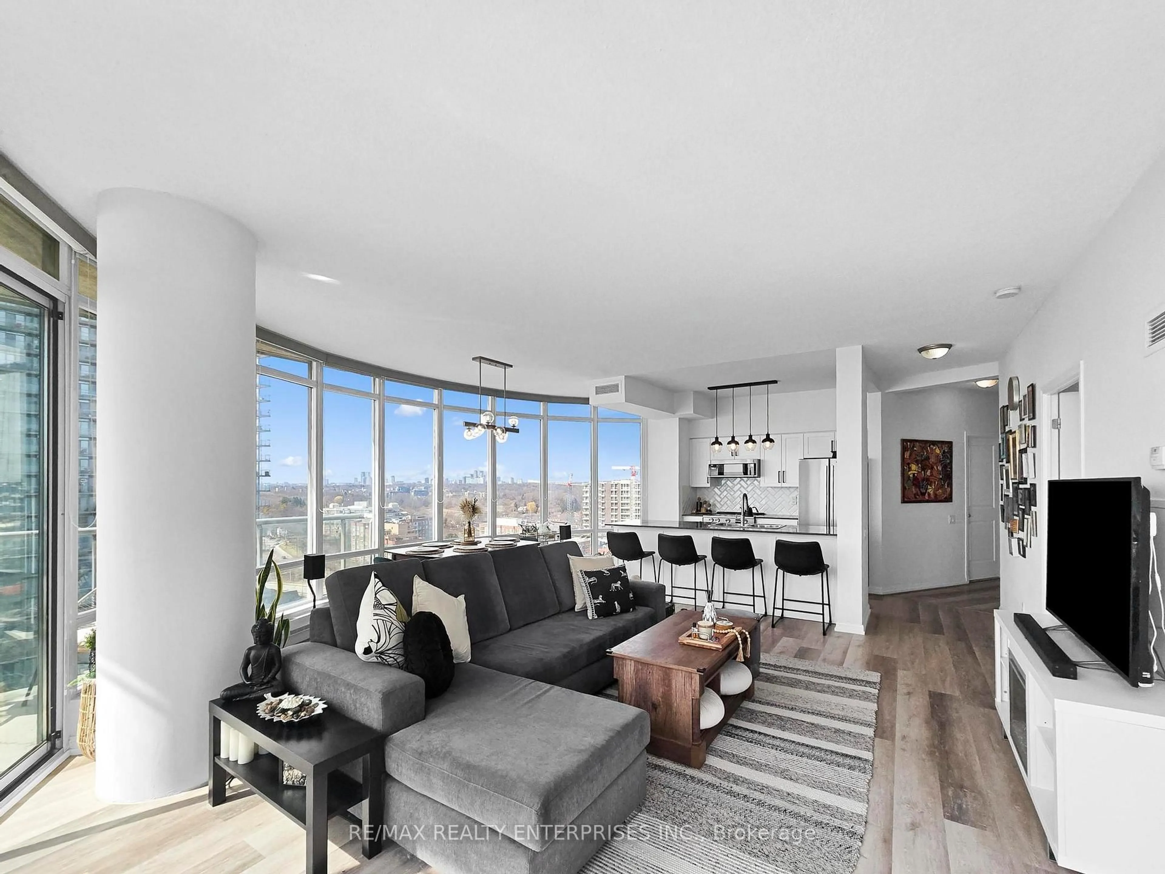 Living room with furniture, unknown for 15 Windermere Ave #1810, Toronto Ontario M6S 5A2