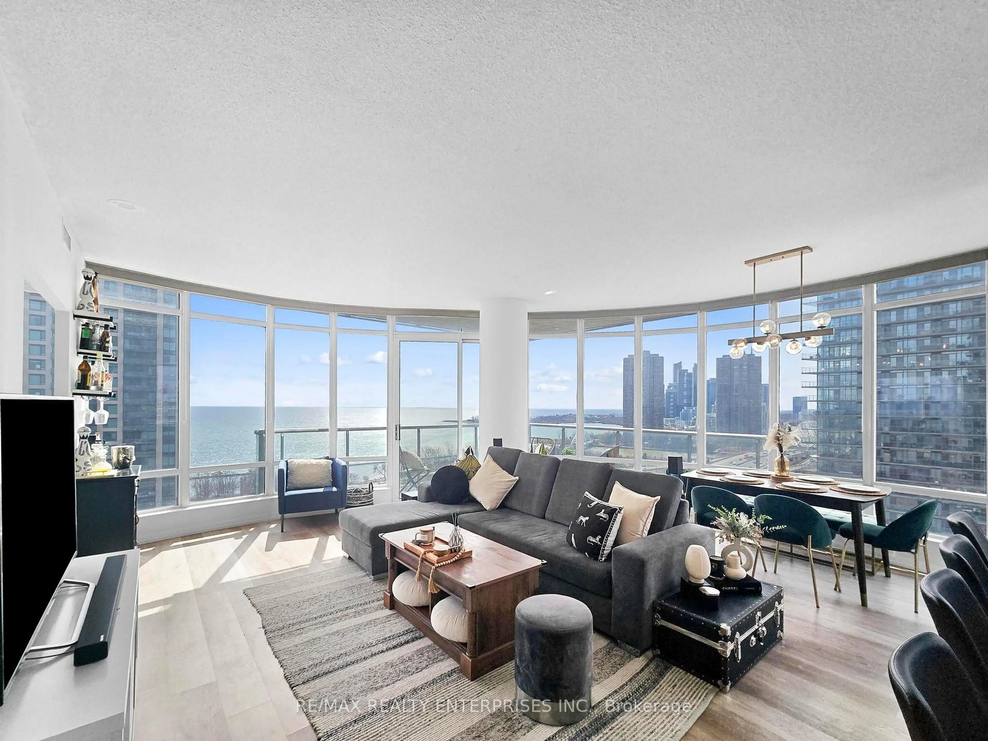 Living room with furniture, unknown for 15 Windermere Ave #1810, Toronto Ontario M6S 5A2