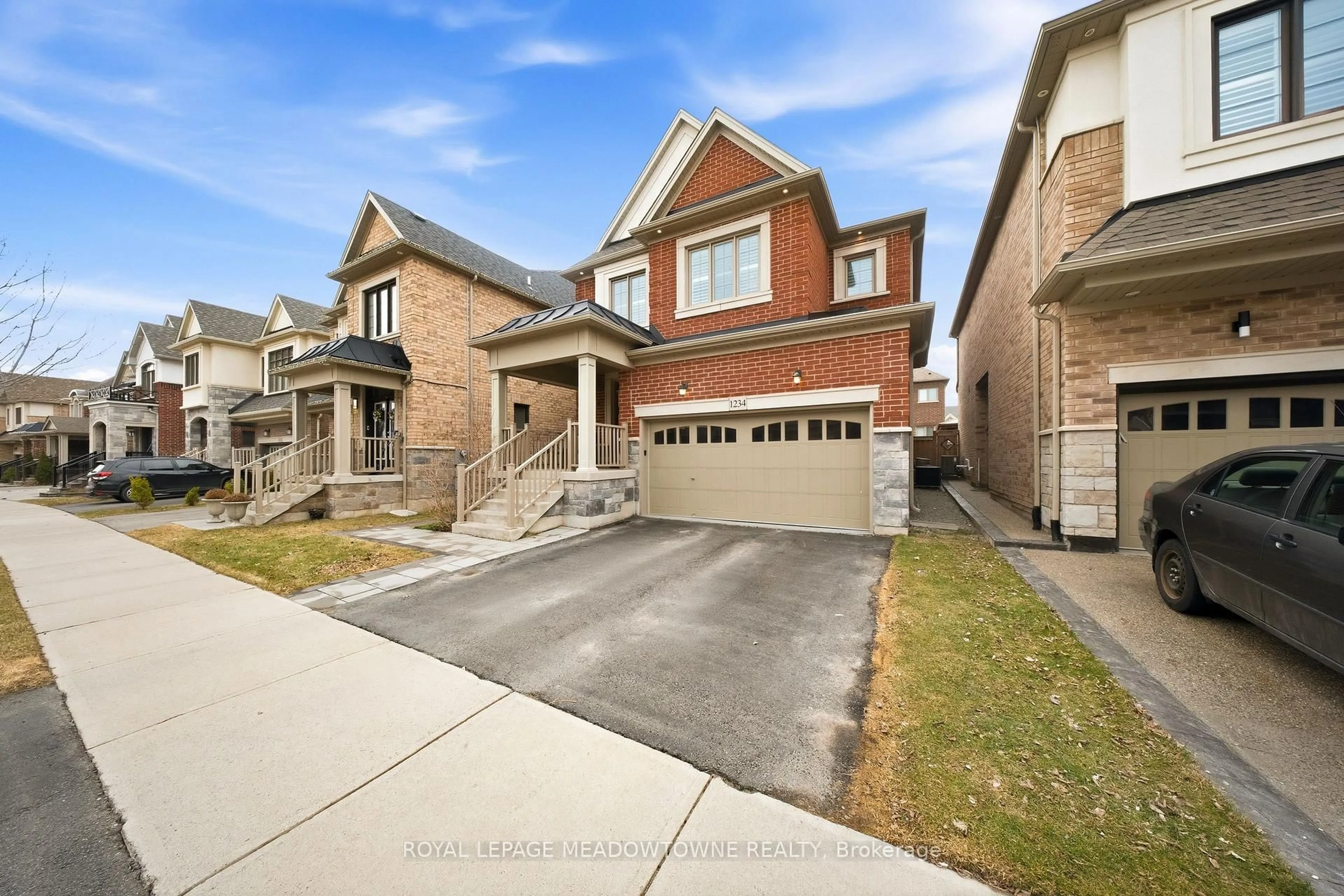 Home with brick exterior material, street for 1234 McPhedran Pt, Milton Ontario L9E 1J8
