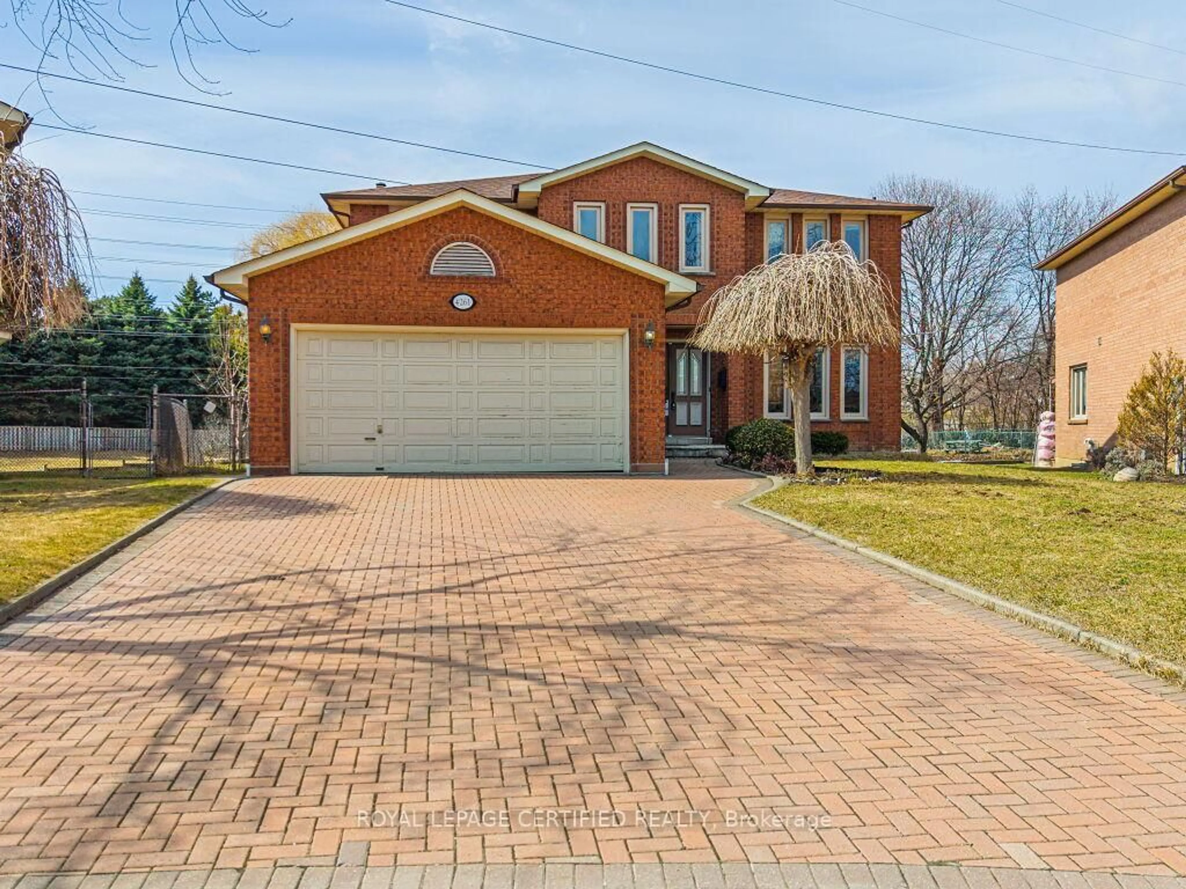 Home with brick exterior material, street for 4261 Capilano Crt, Mississauga Ontario L4W 4H9