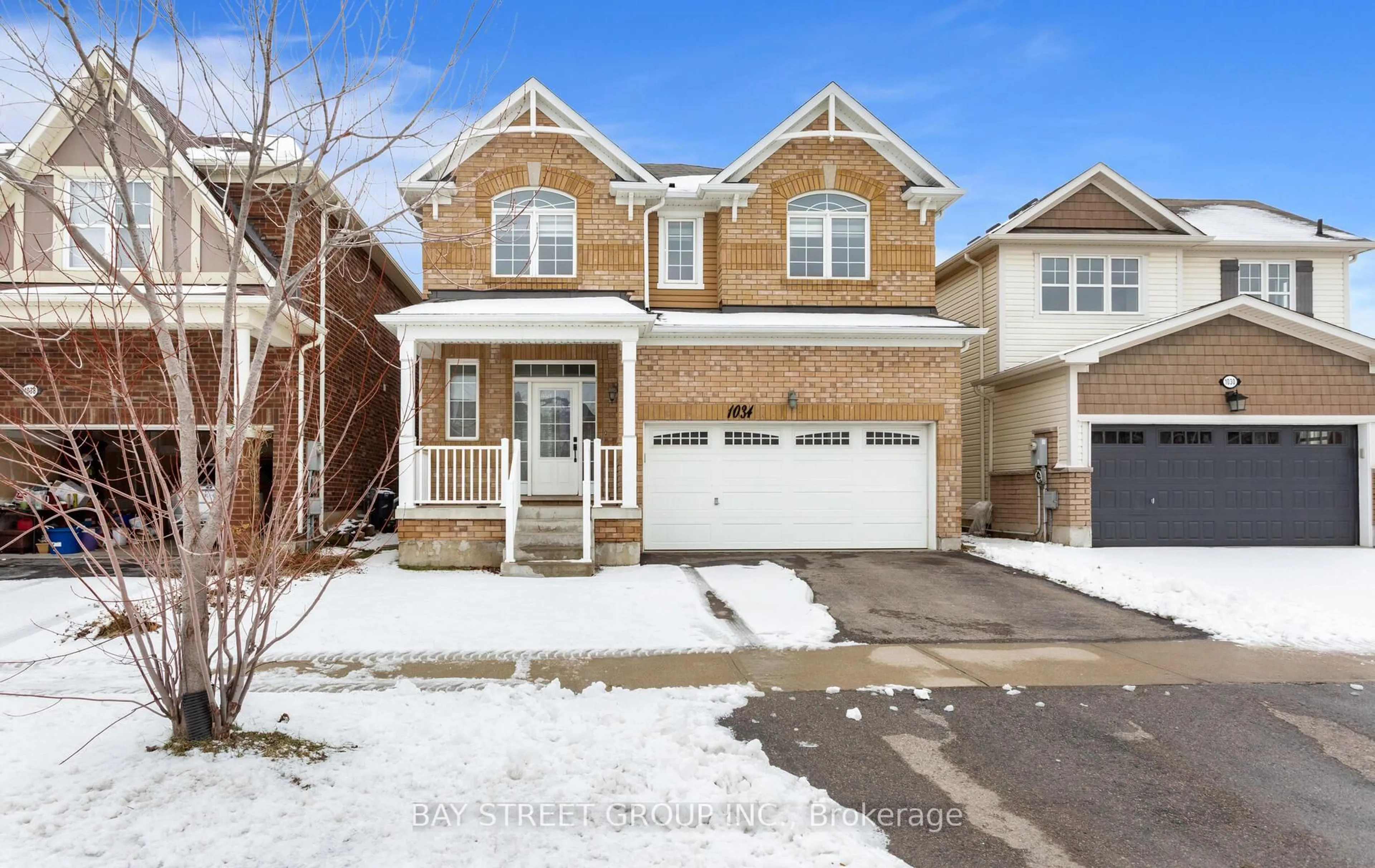 Home with brick exterior material, street for 1034 Savoline Blvd, Milton Ontario L9T 8P3