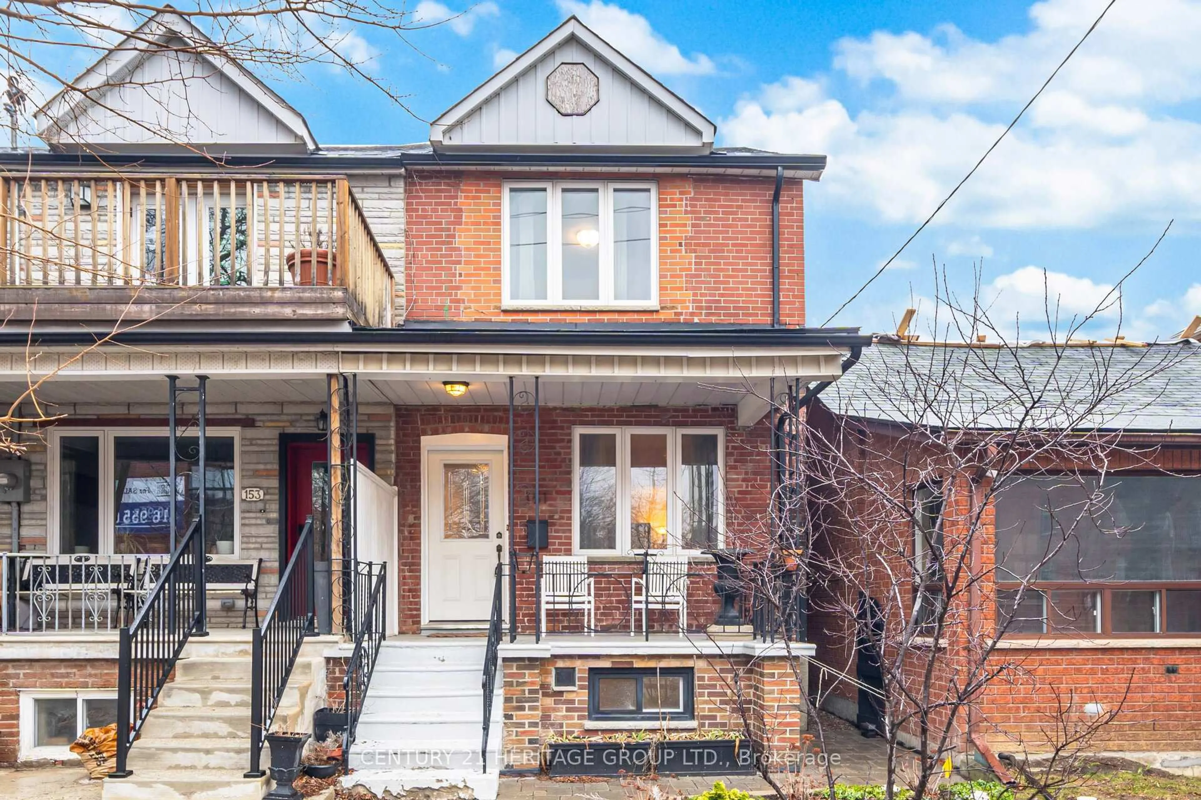 Home with brick exterior material, street for 151 Perth Ave, Toronto Ontario M6P 3X2