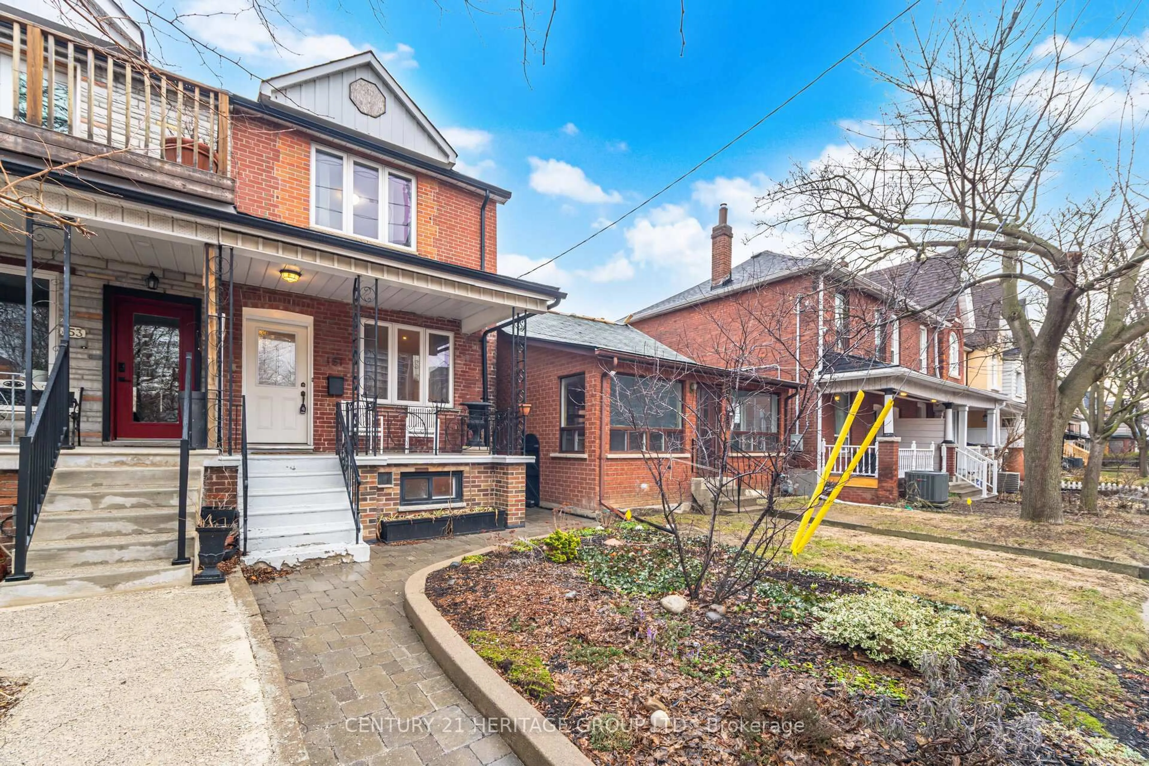 Home with brick exterior material, street for 151 Perth Ave, Toronto Ontario M6P 3X2
