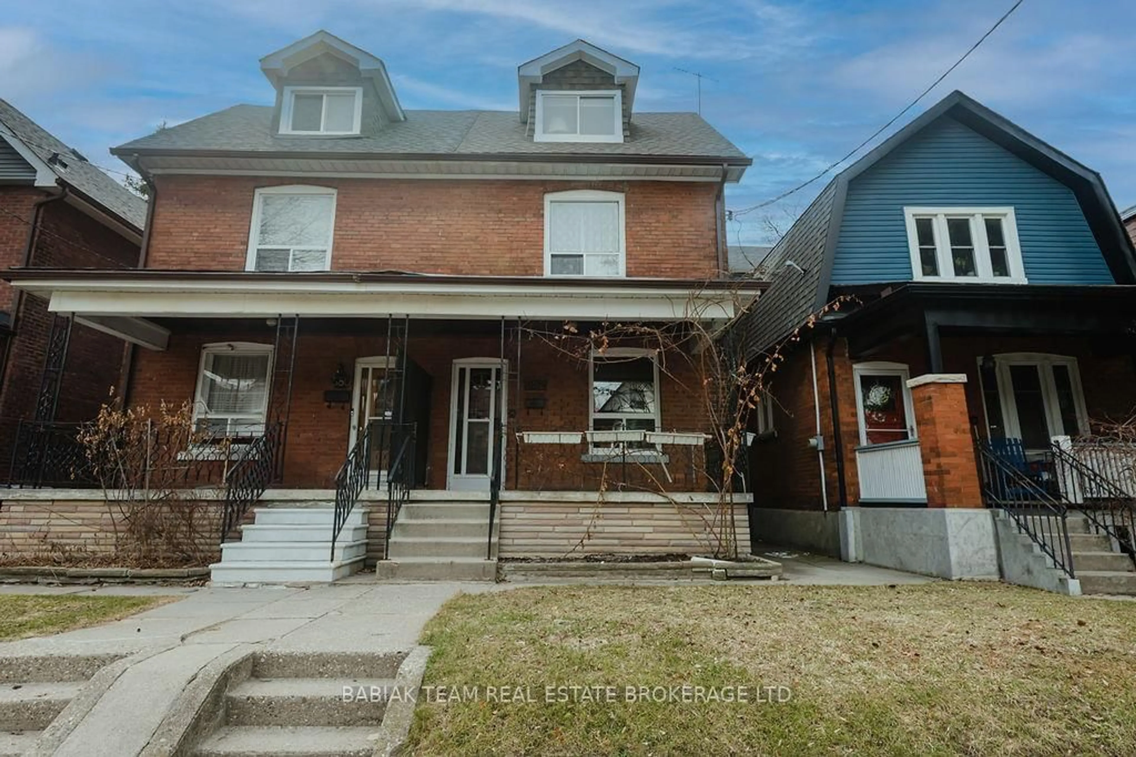 Home with brick exterior material, street for 582 Runnymede Rd, Toronto Ontario M6S 2Z7