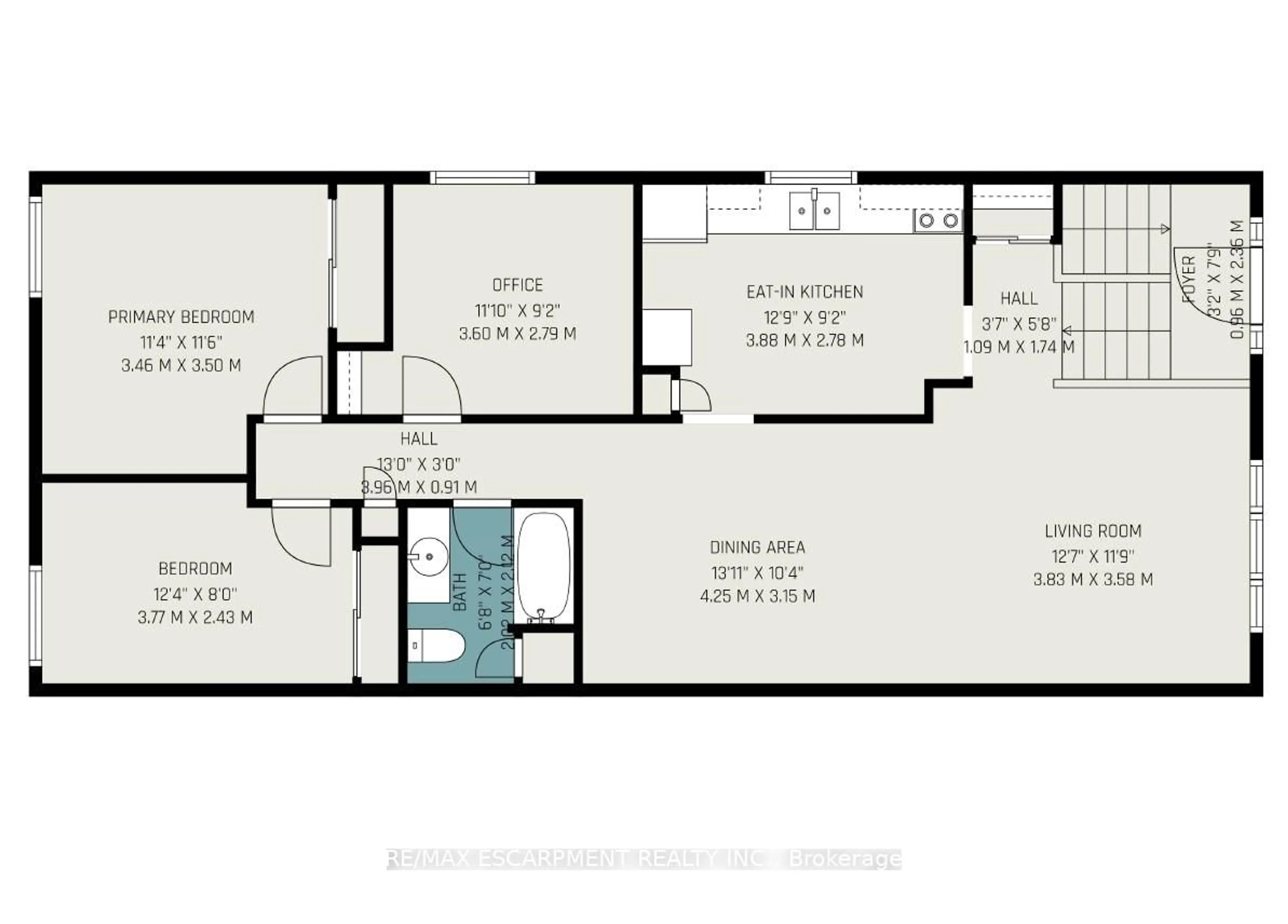Floor plan for 2381 MIDDLESMOOR Cres, Burlington Ontario L7P 3X4