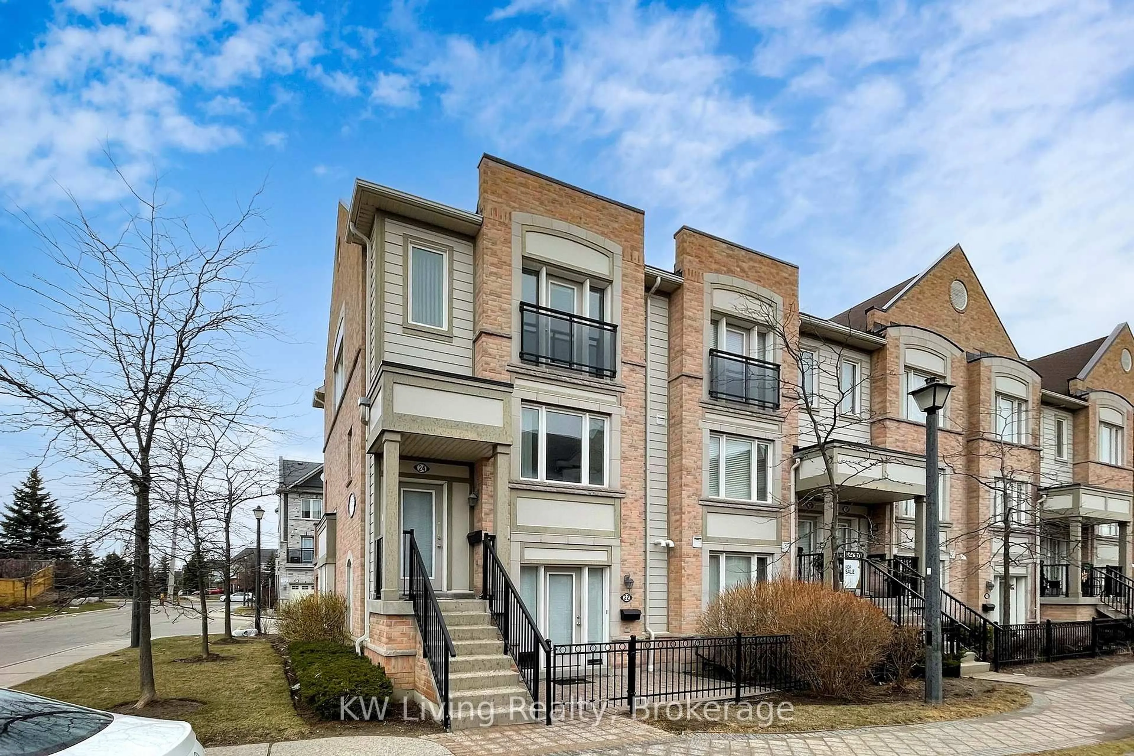 Home with brick exterior material, street for 5650 Winston Churchill Blvd #24, Mississauga Ontario L5M 0L8